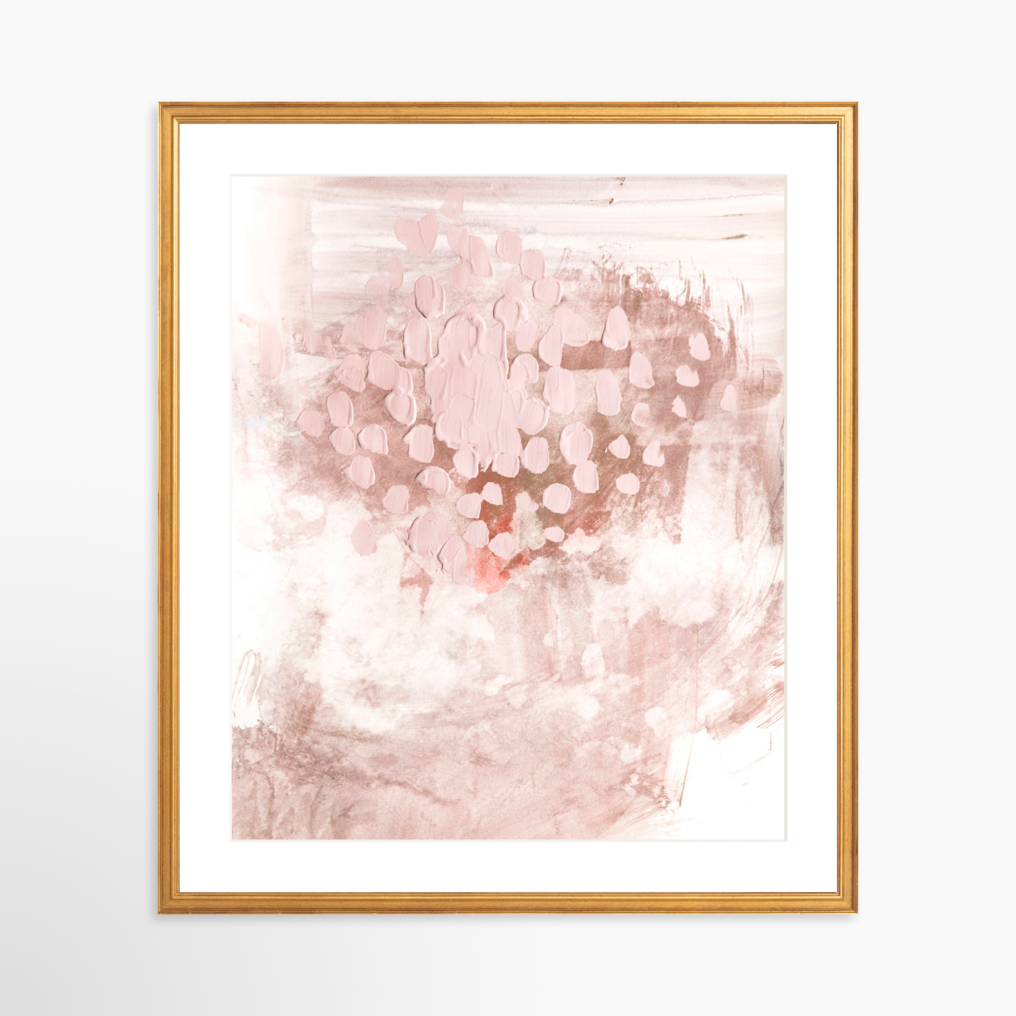 20x25 / Certificate Gold Frame + White Mat