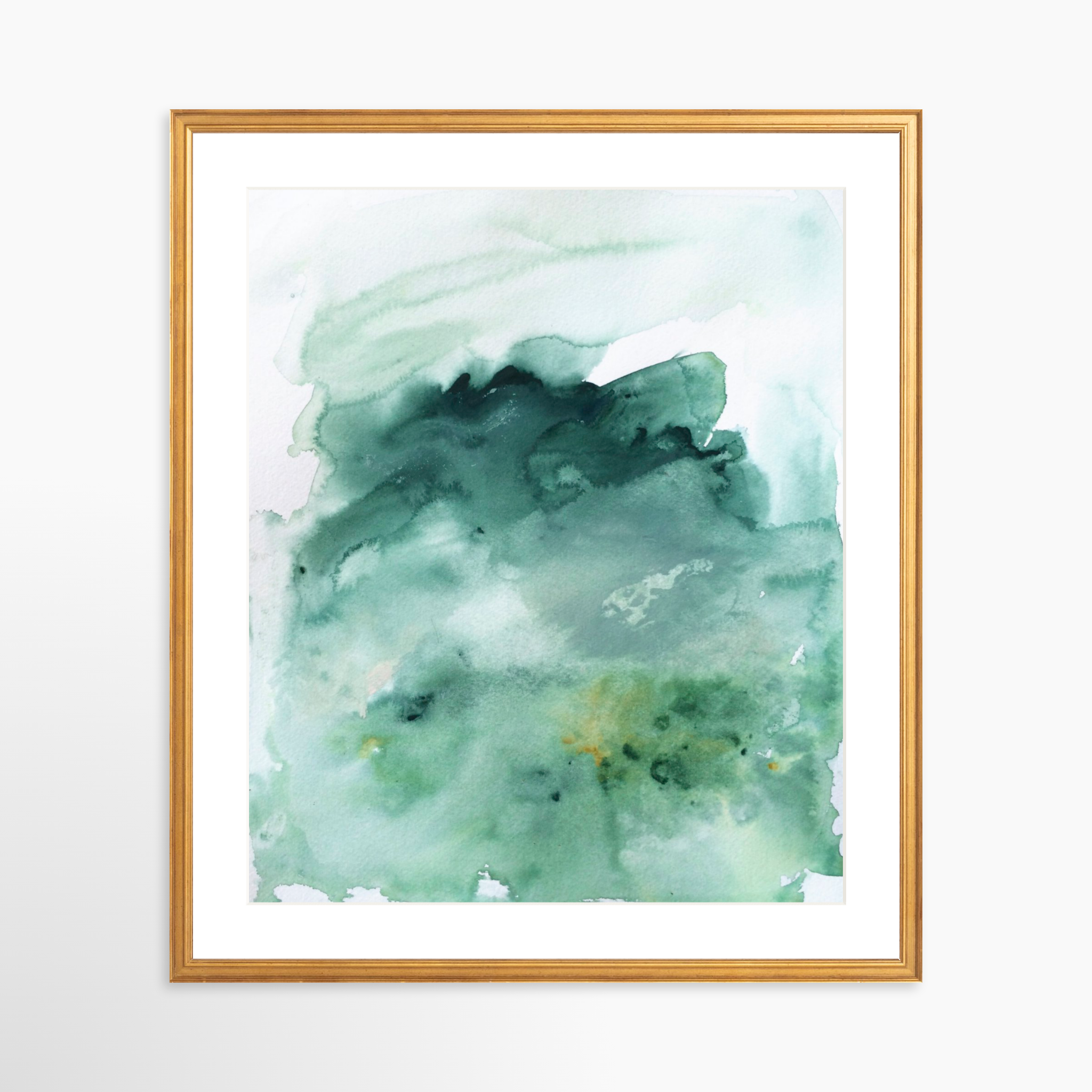 20x25 / Certificate Gold Frame + White Mat