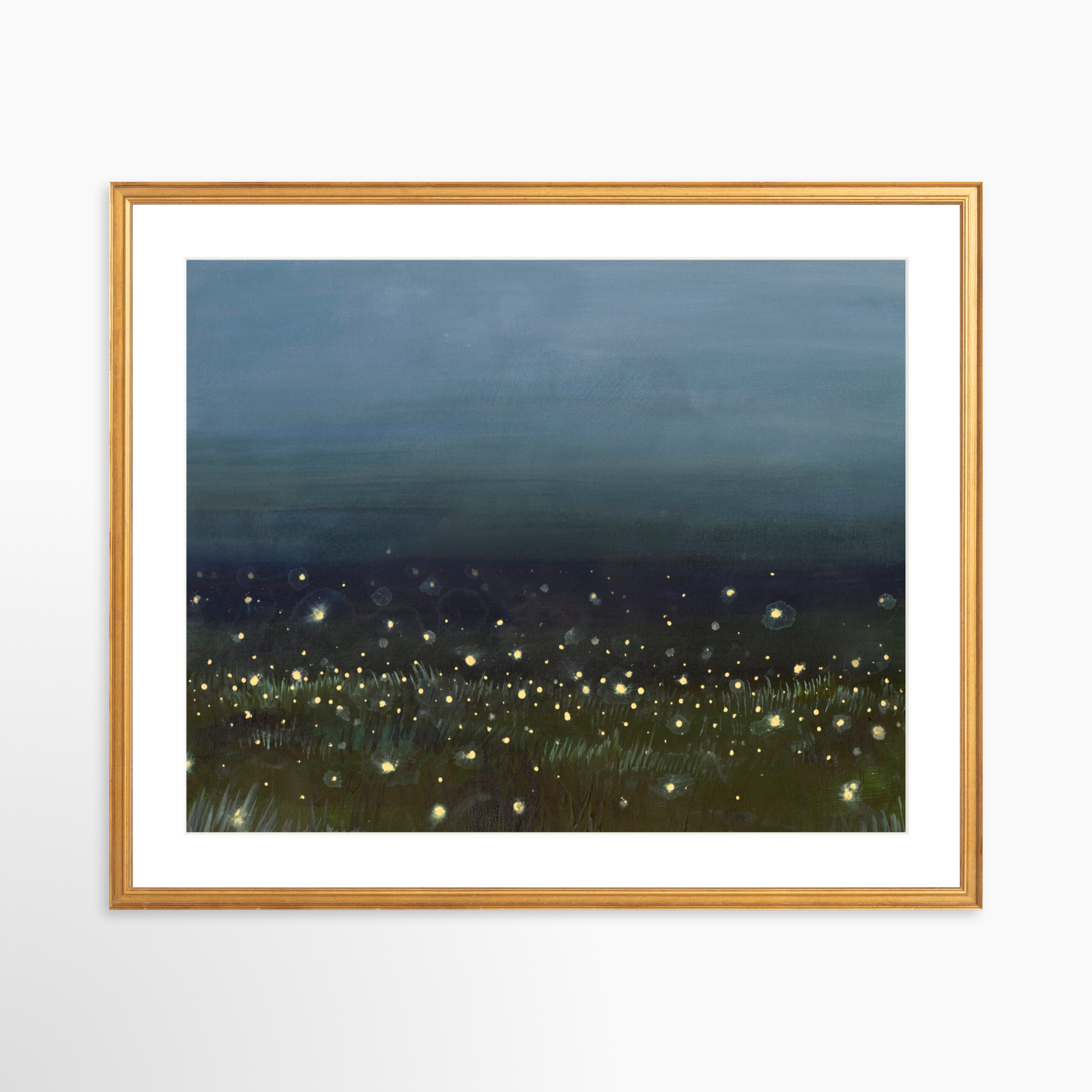 25x20 / Certificate Gold Frame + White Mat