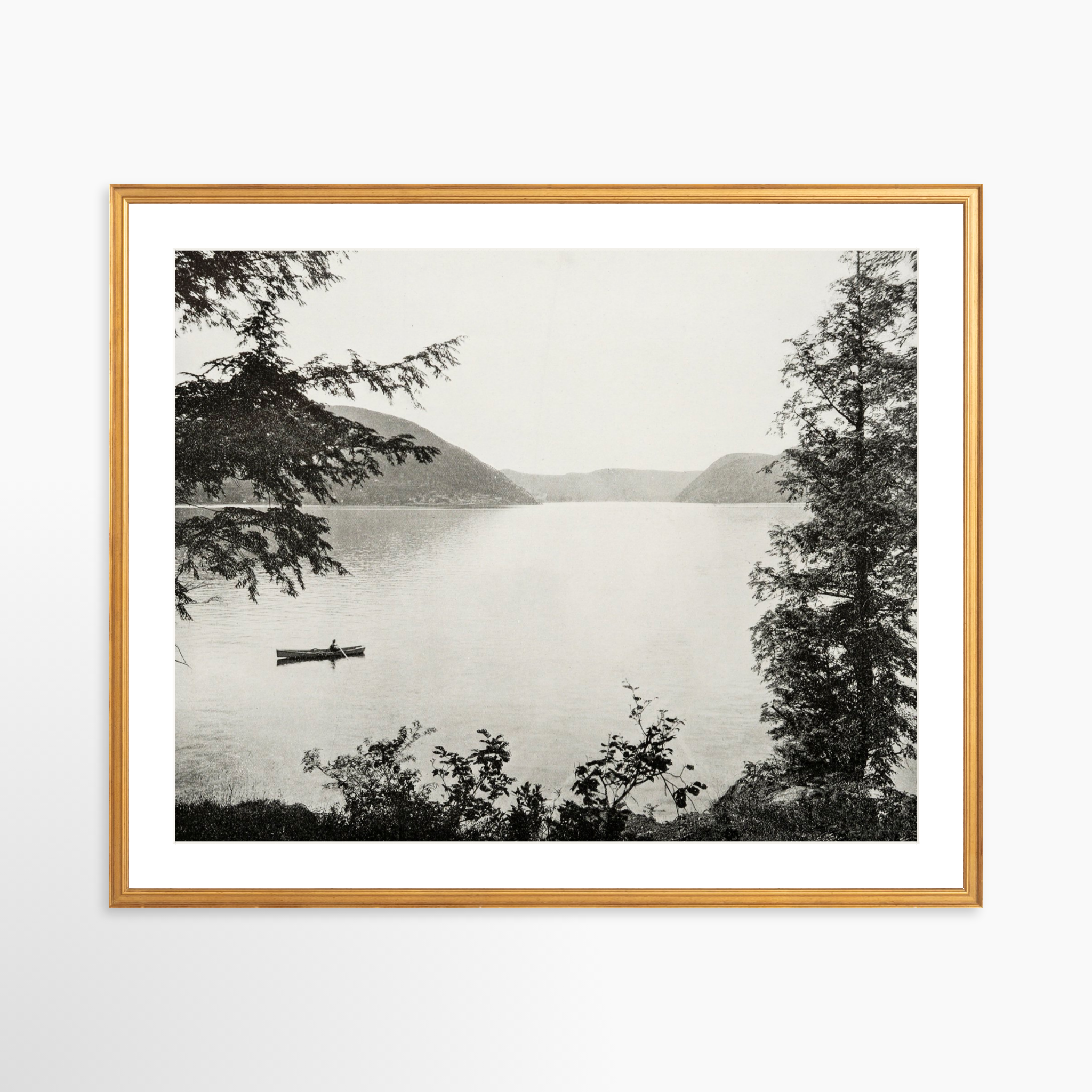 30x24 / Certificate Gold Frame + White Mat