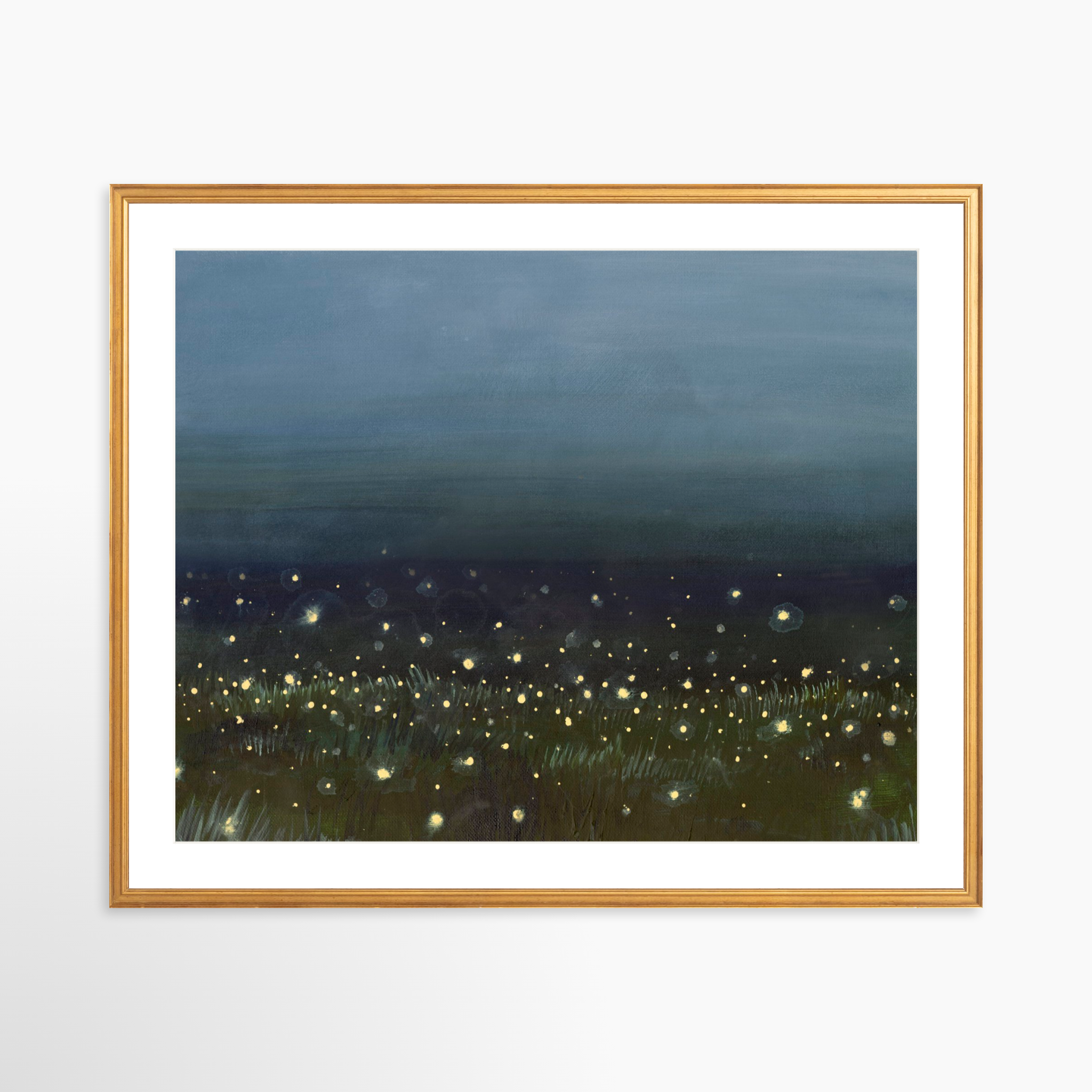 30x24 / Certificate Gold Frame + White Mat