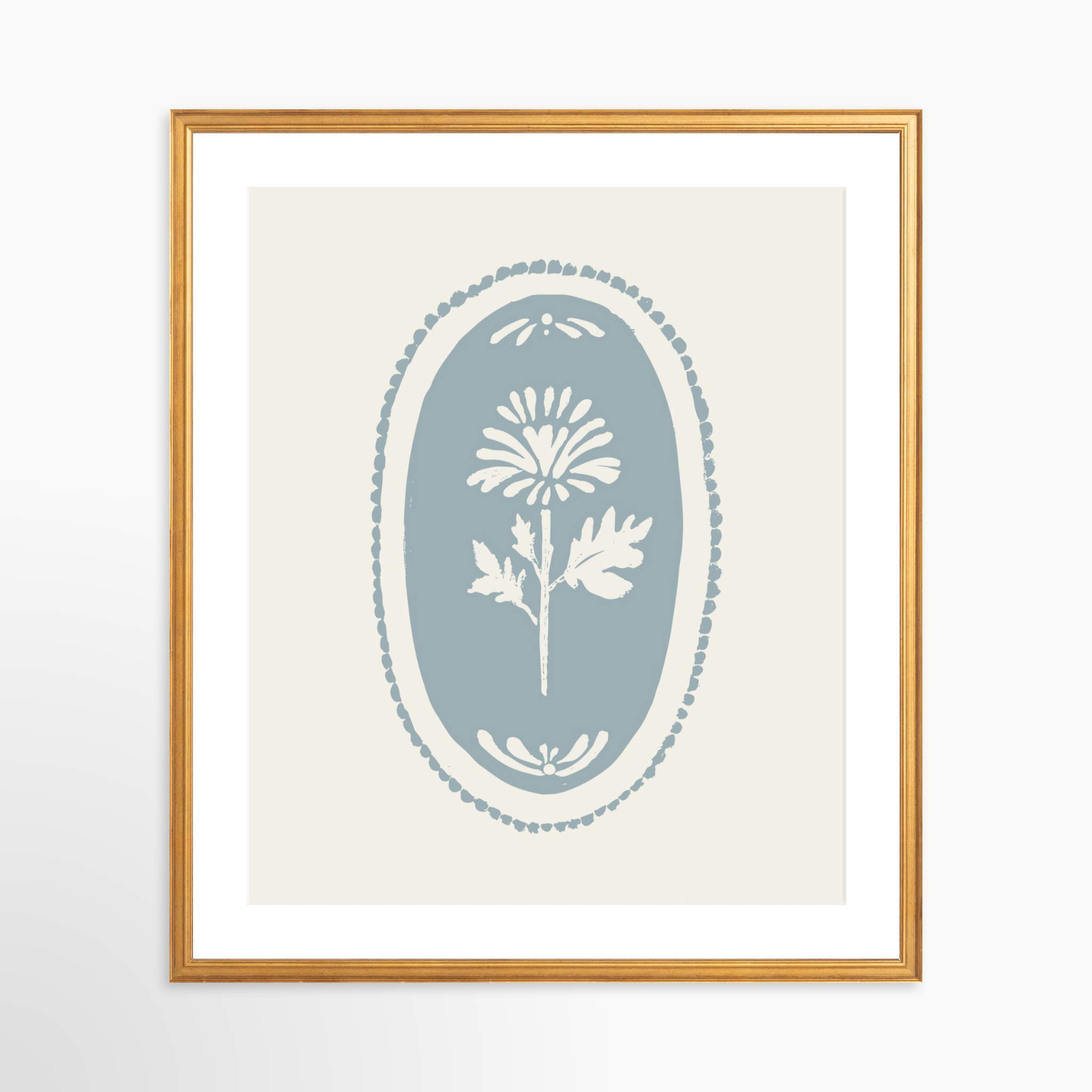 20x24 / Certificate Gold Frame + White Mat