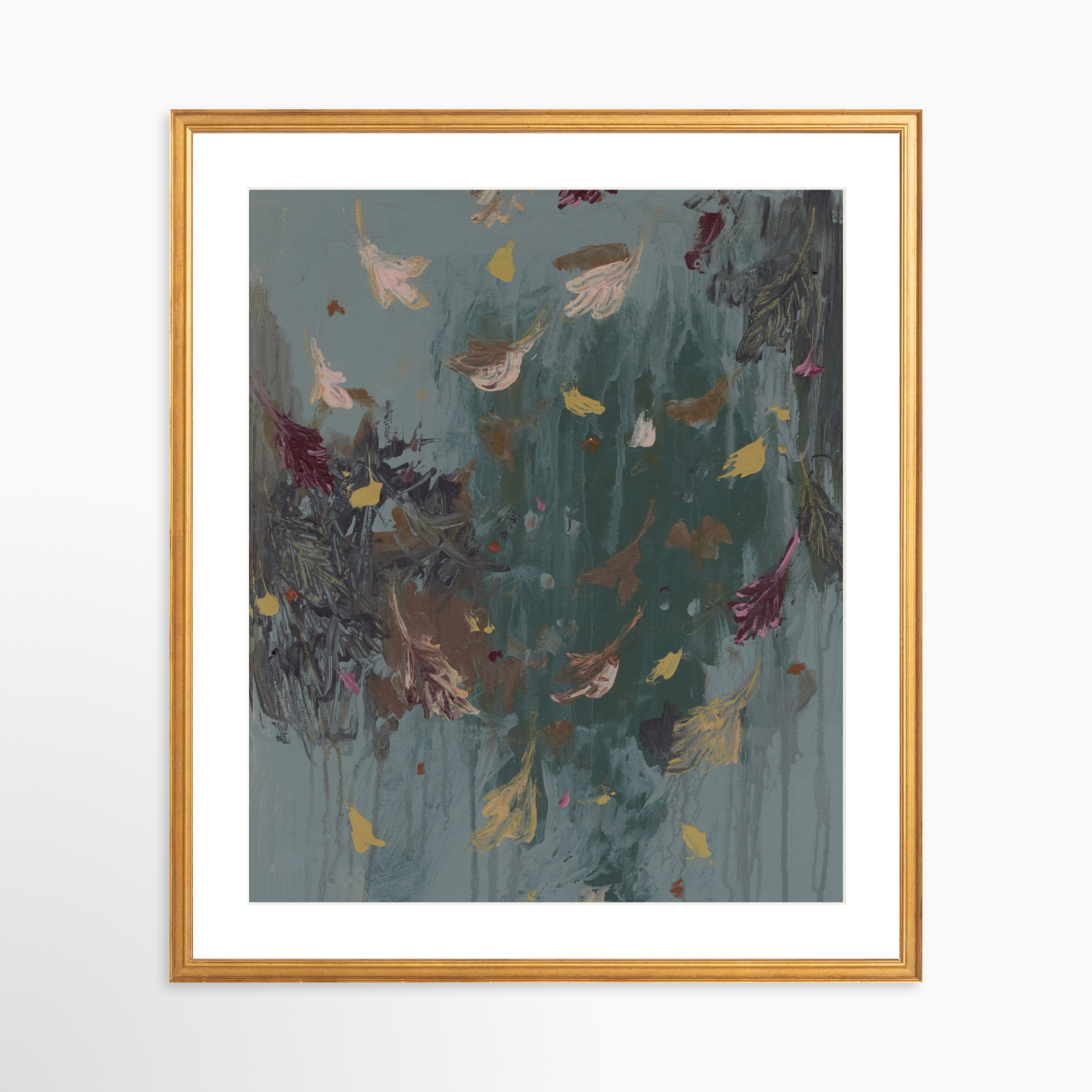 20x24 / Certificate Gold Frame + White Mat