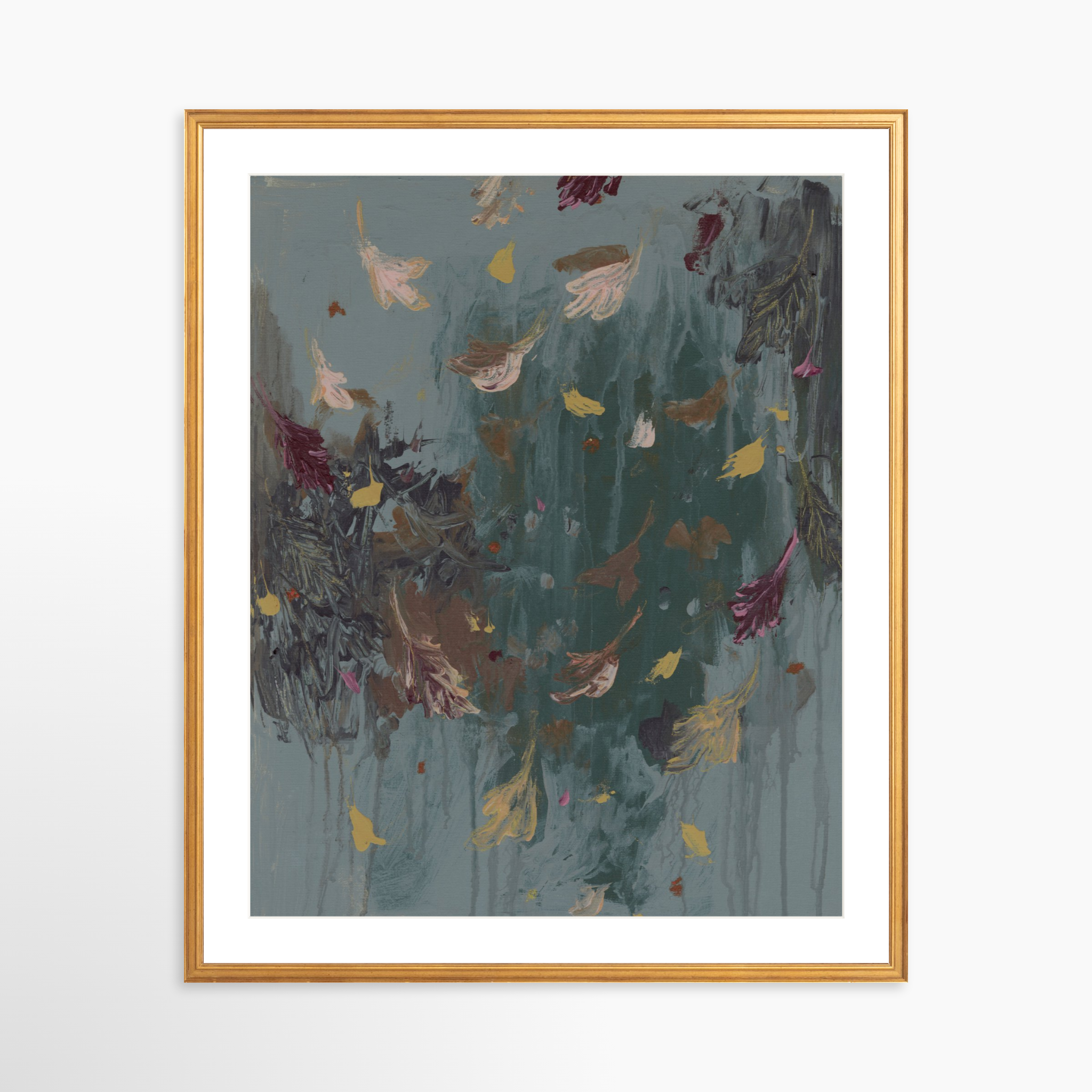 24x30 / Certificate Gold Frame + White Mat