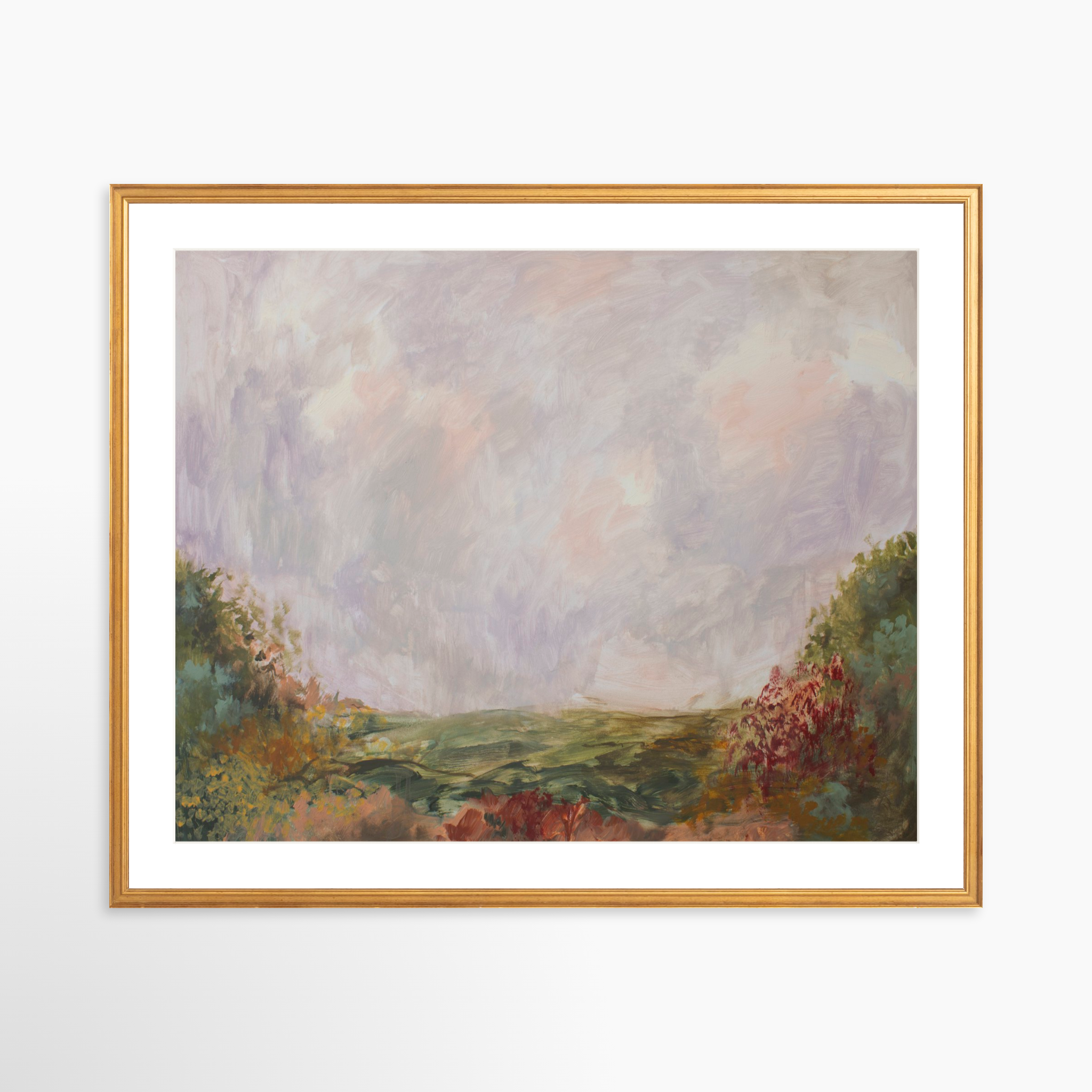 30x24 / Certificate Gold Frame + White Mat