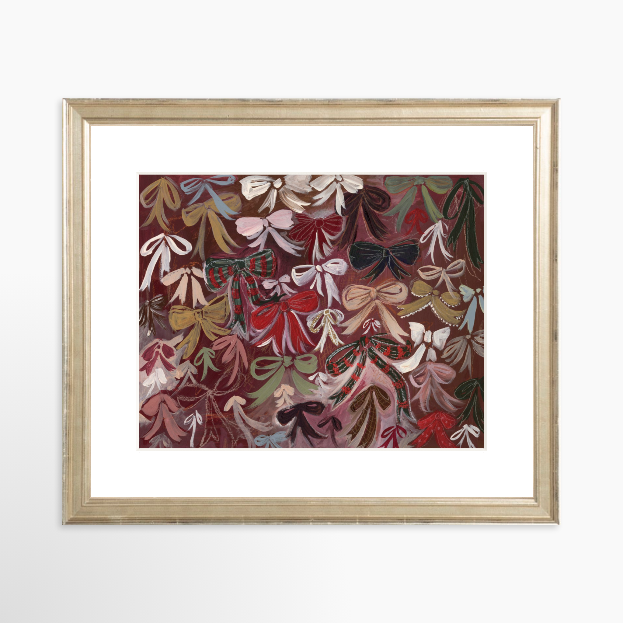 10x8 / Certificate Silver Frame + White Mat