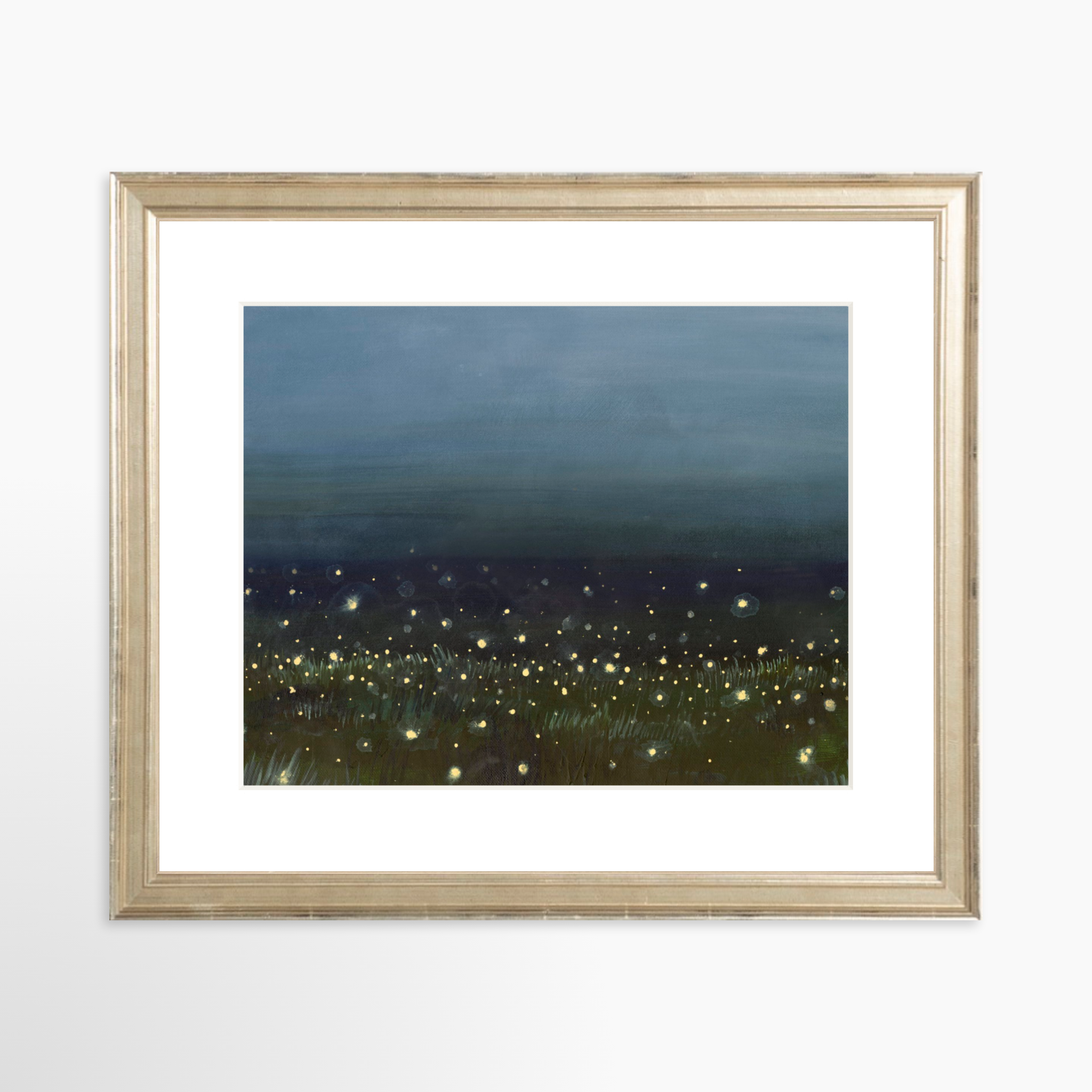 10x8 / Certificate Silver Frame + White Mat