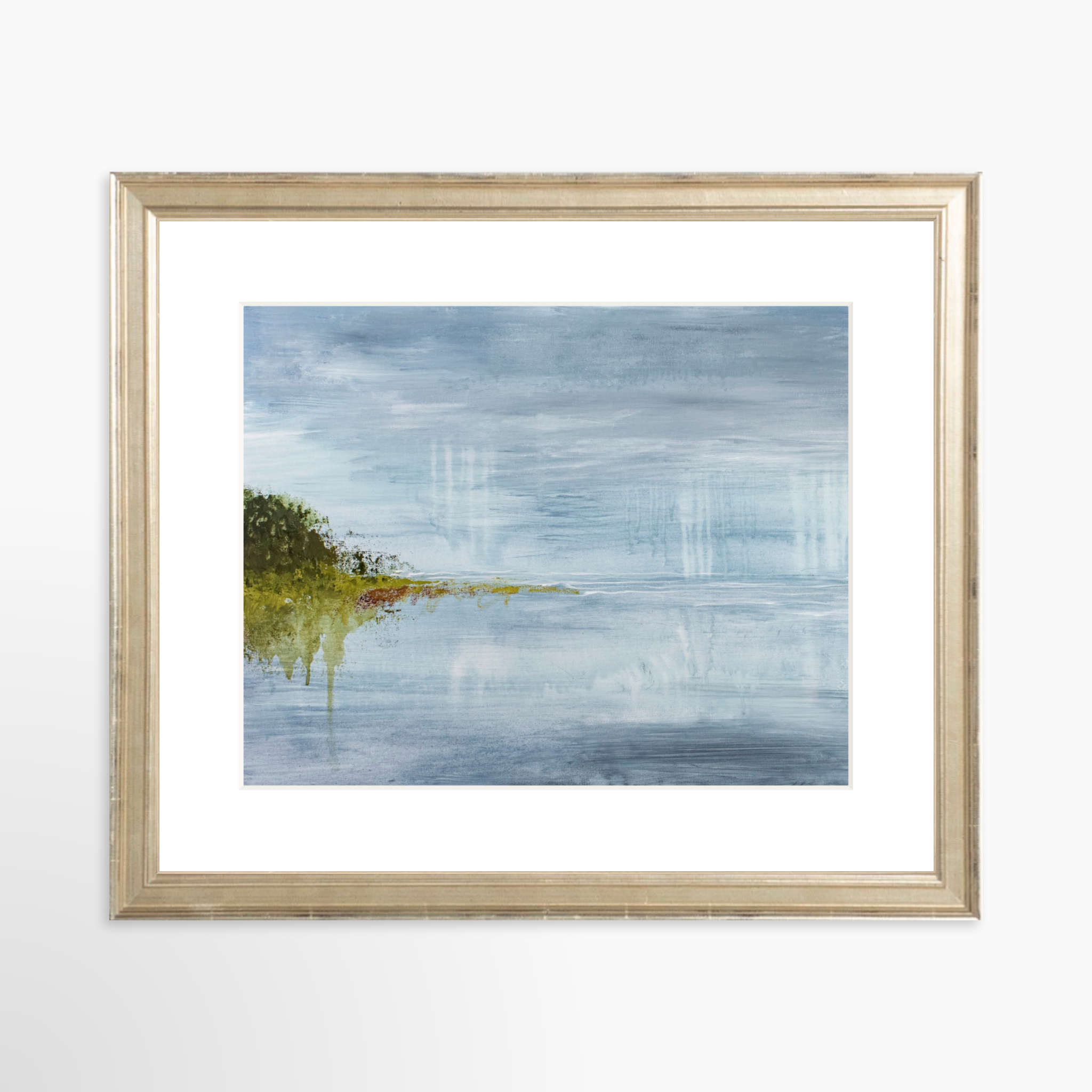 10x8 / Certificate Silver Frame + White Mat