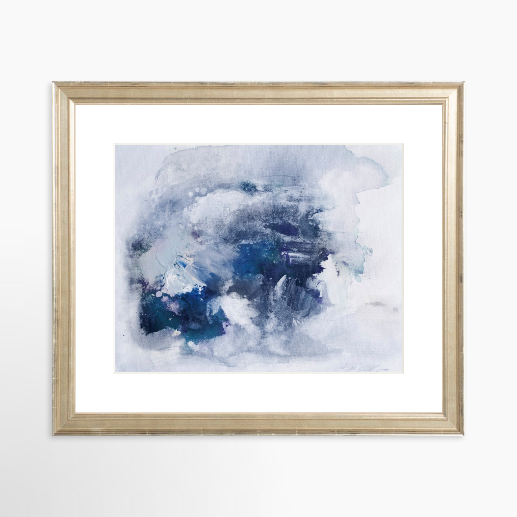 10x8 / Certificate Silver Frame + White Mat