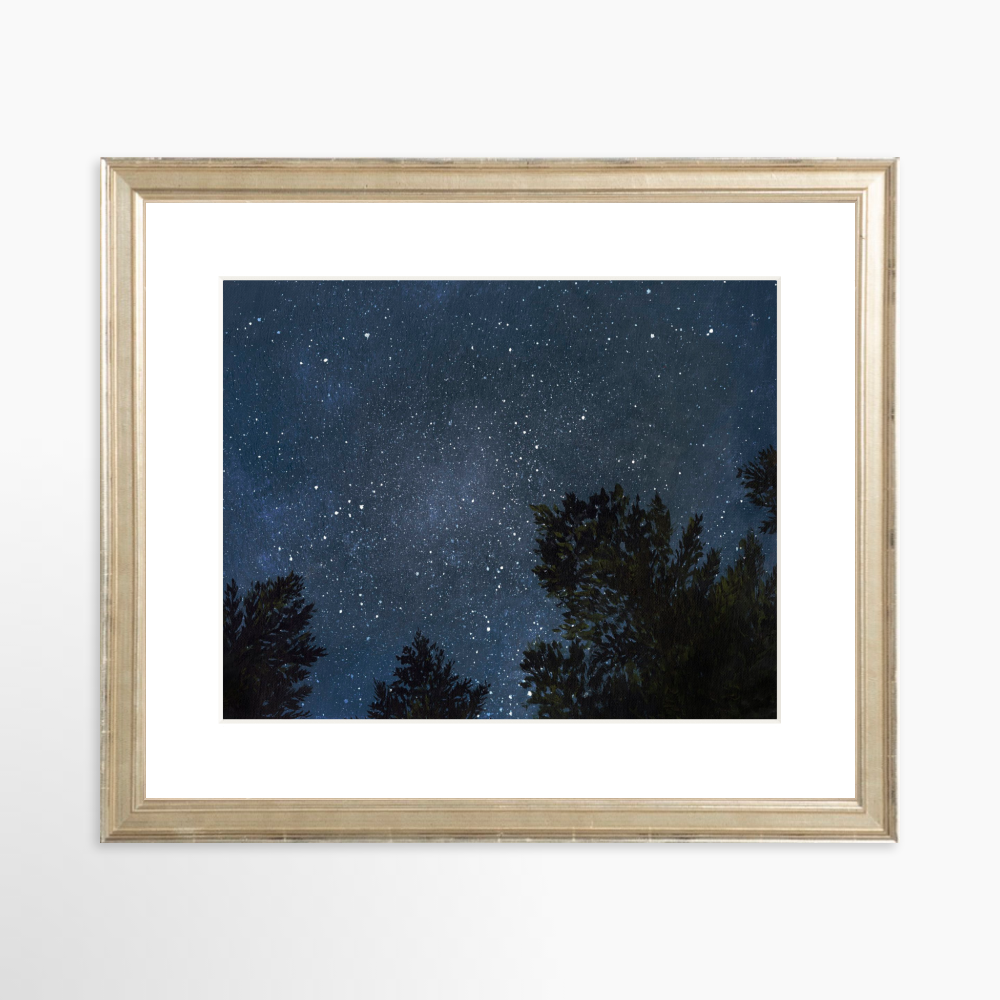 10x8 / Certificate Silver Frame + White Mat