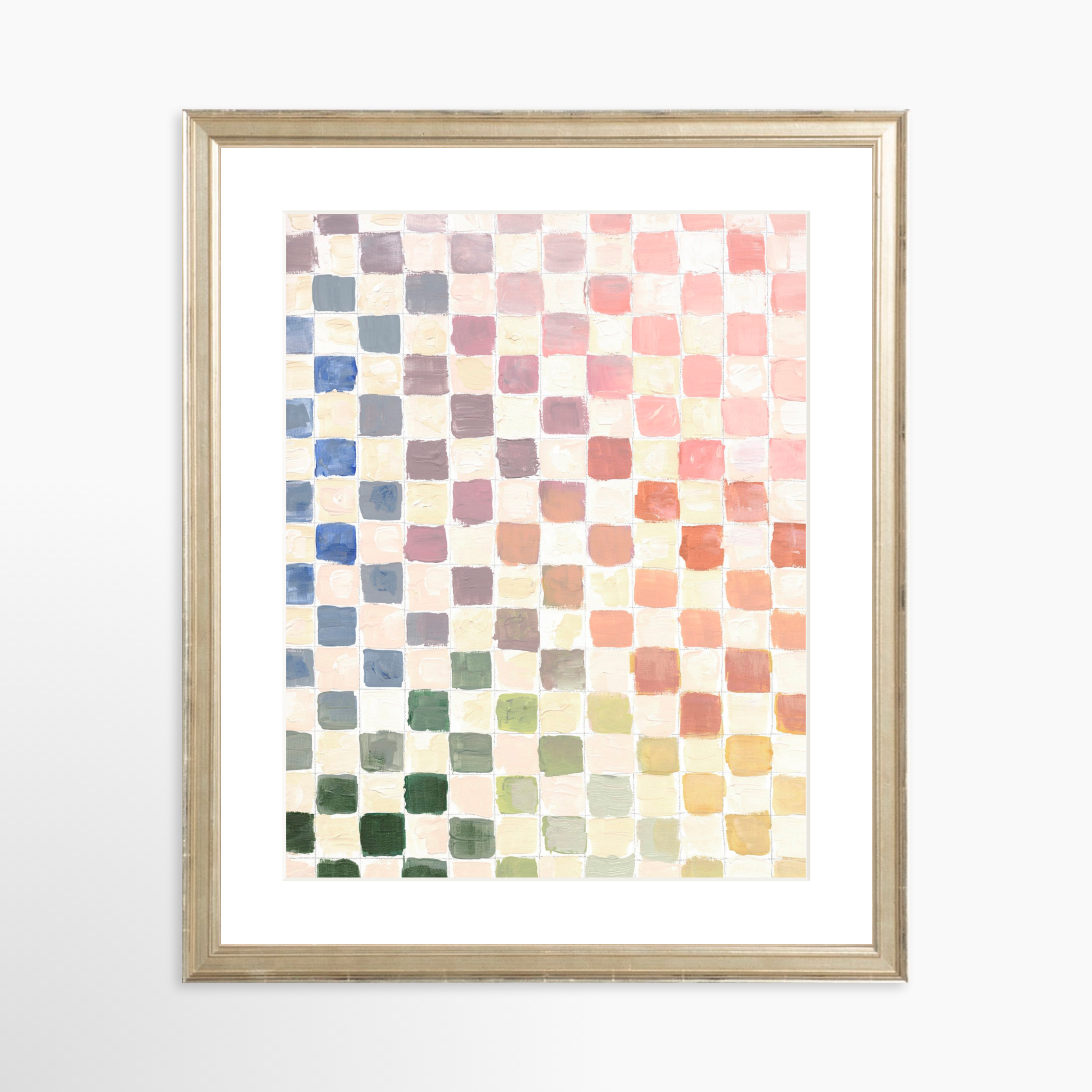 11x14 / Certificate Silver Frame + White Mat