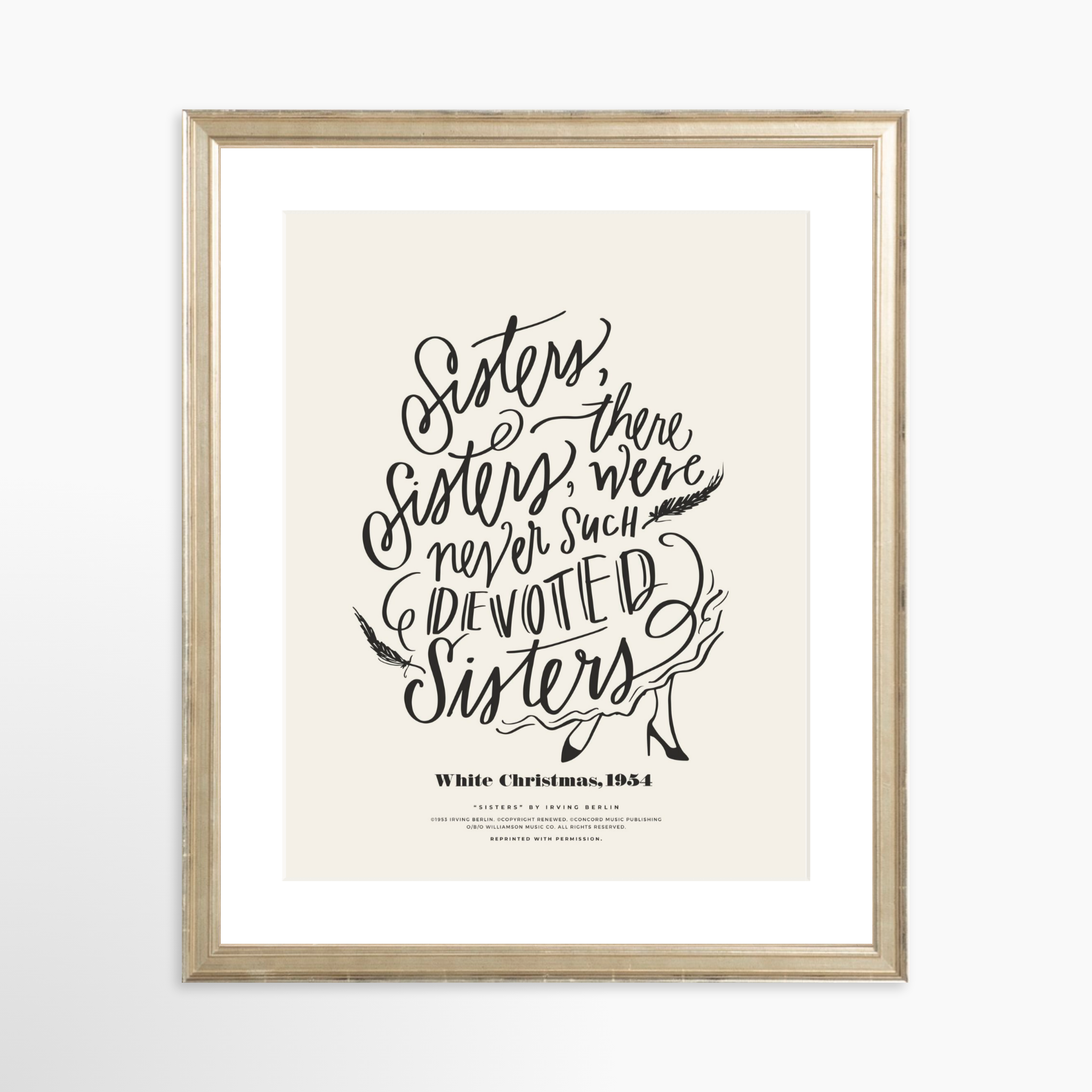 11x14 / Certificate Silver Frame + White Mat