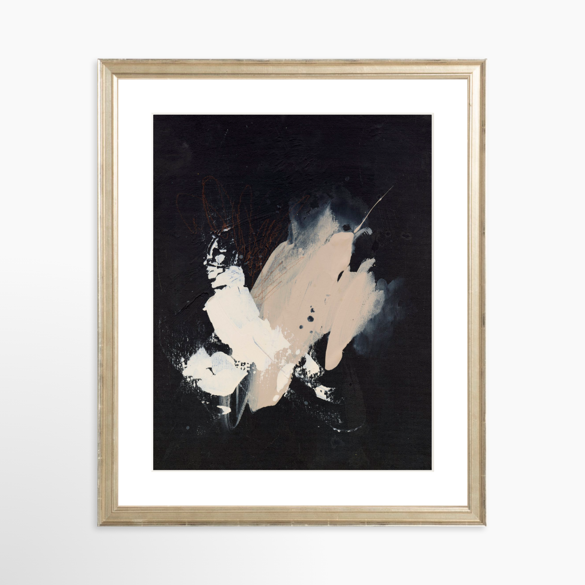 11x14 / Certificate Silver Frame + White Mat