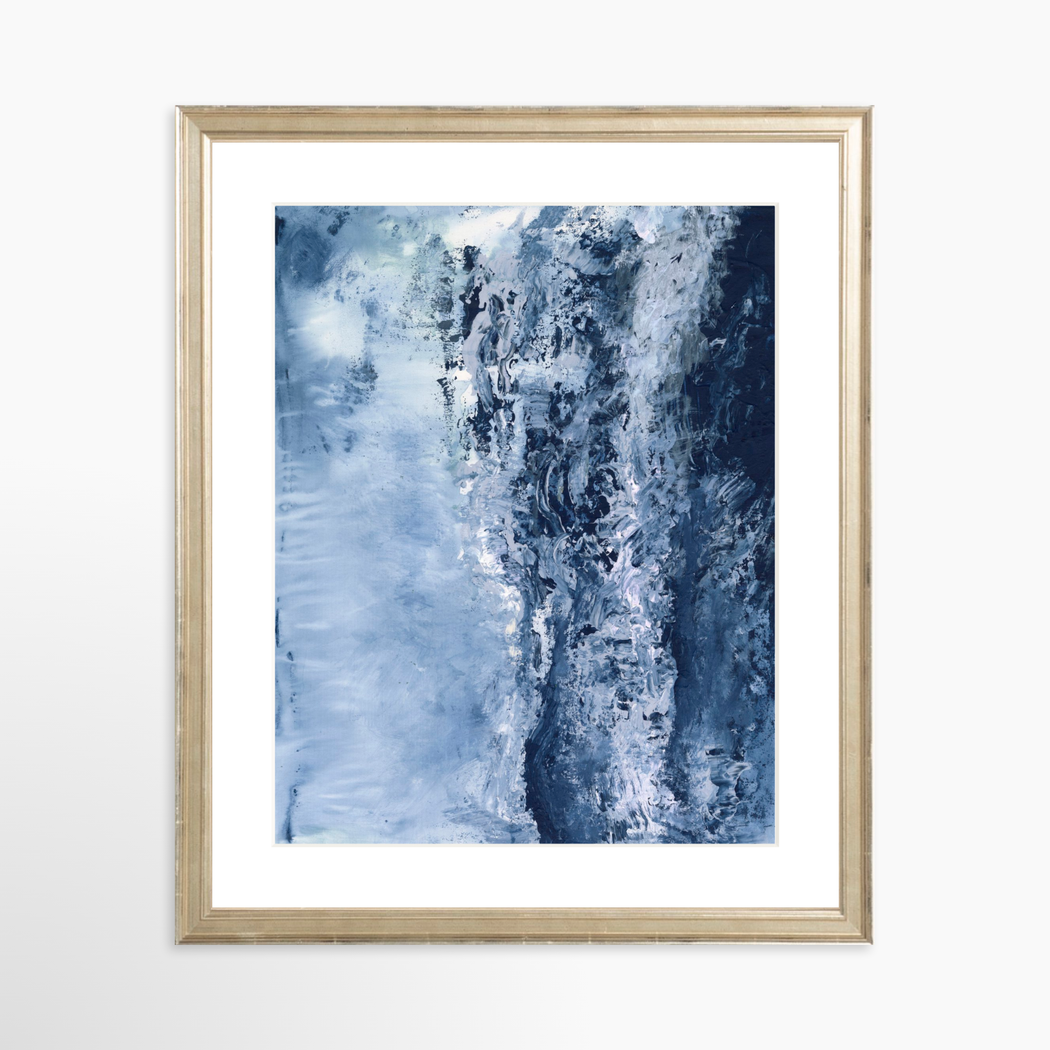 11x14 / Certificate Silver Frame + White Mat