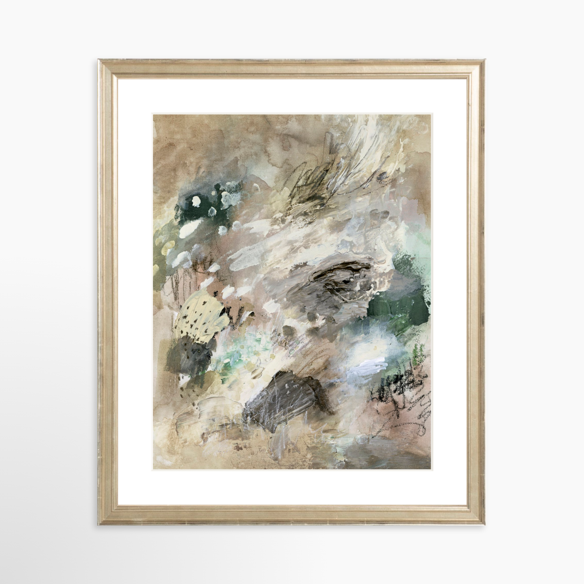 11x14 / Certificate Silver Frame + White Mat