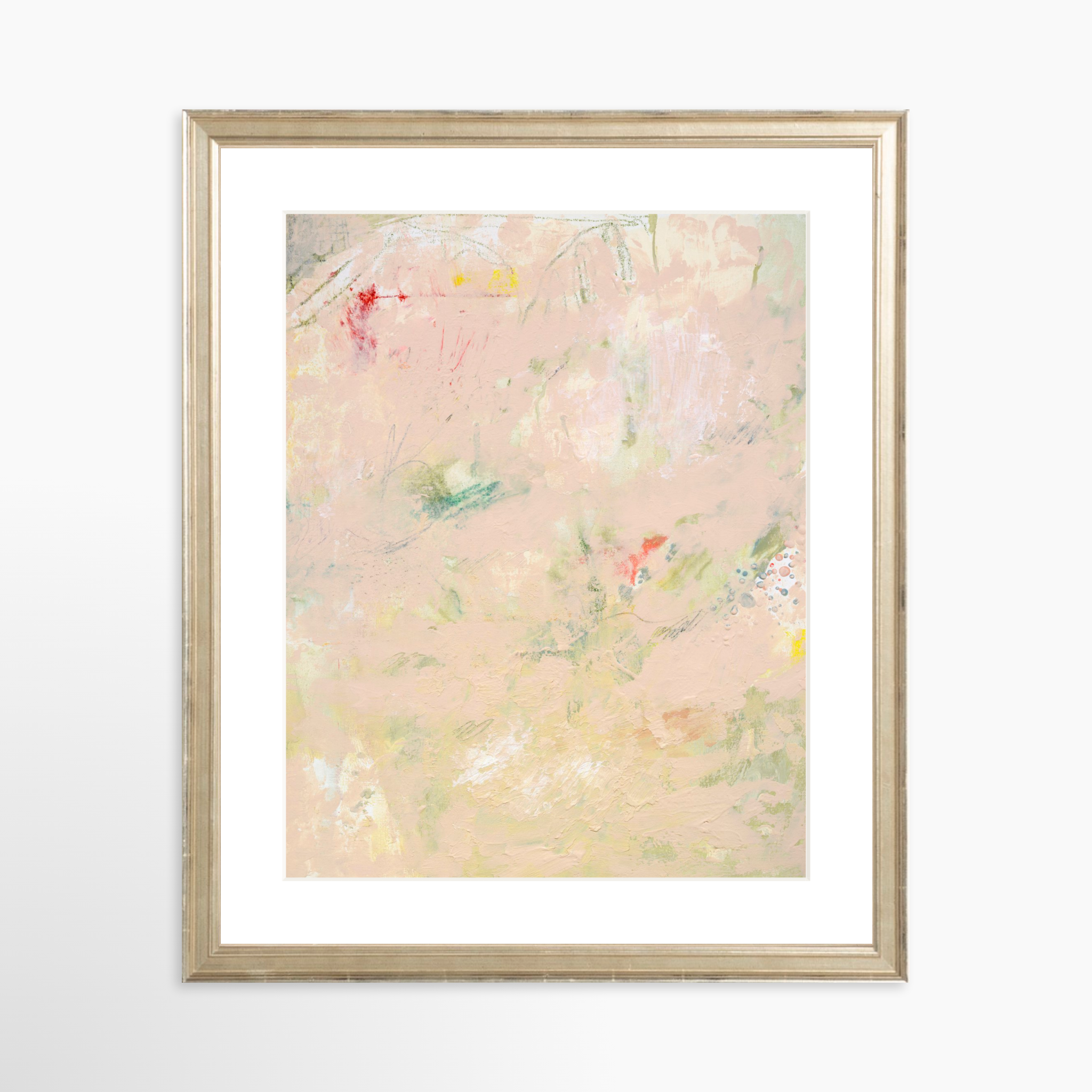 11x14 / Certificate Silver Frame + White Mat