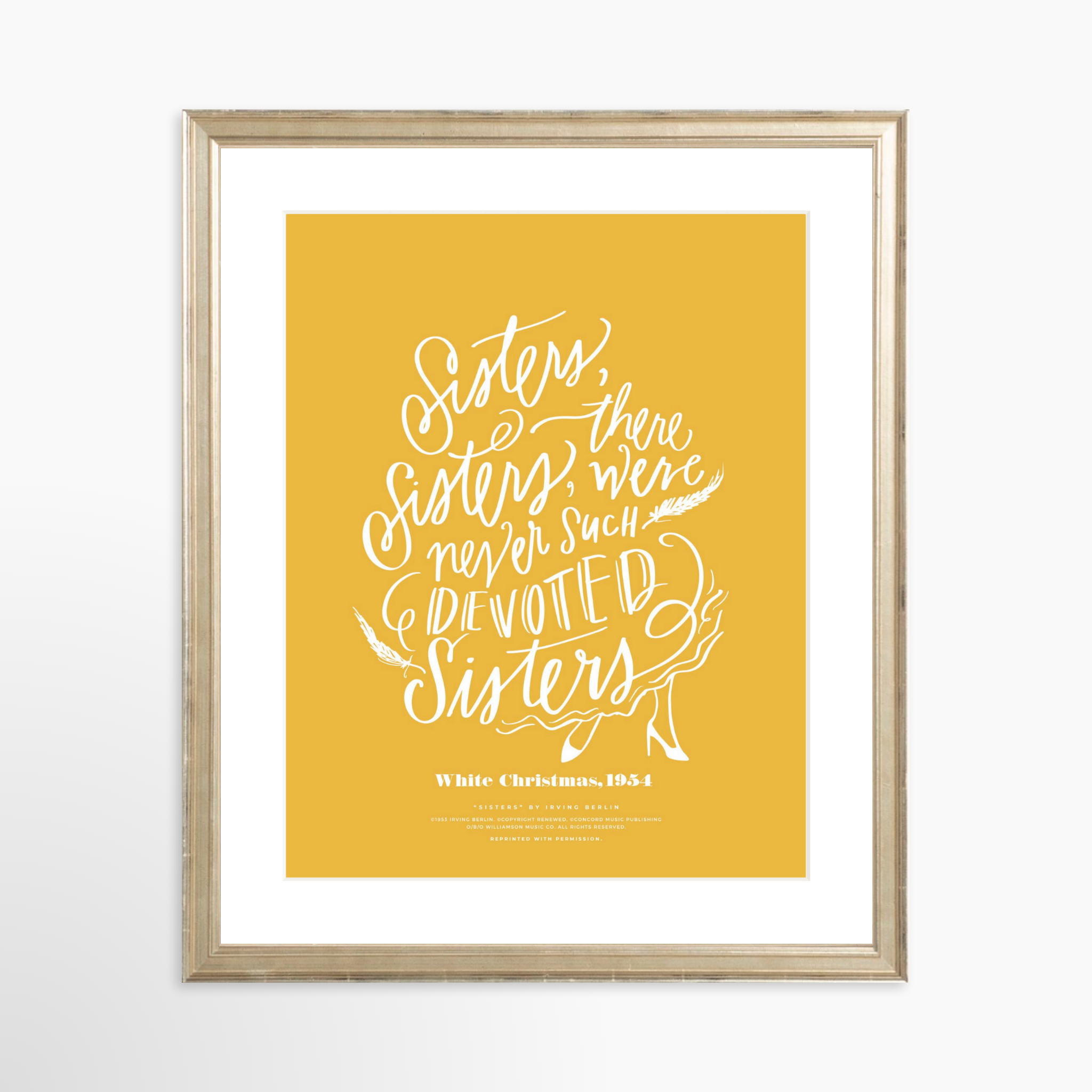 11x14 / Certificate Silver Frame + White Mat