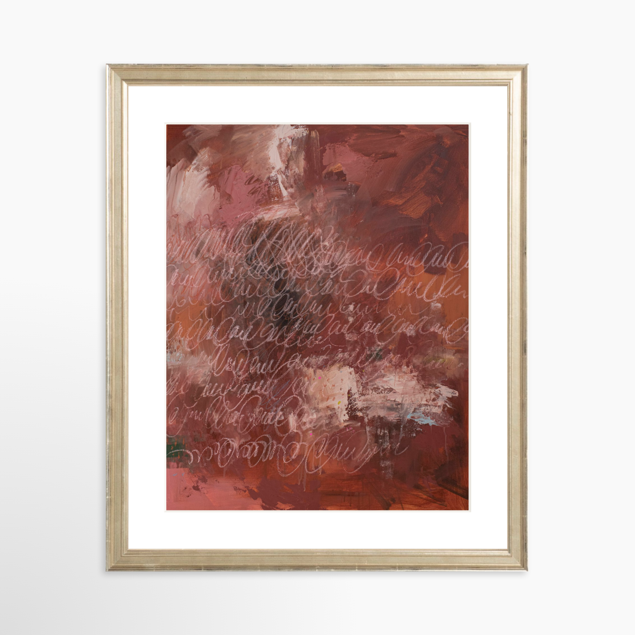 11x14 / Certificate Silver Frame + White Mat