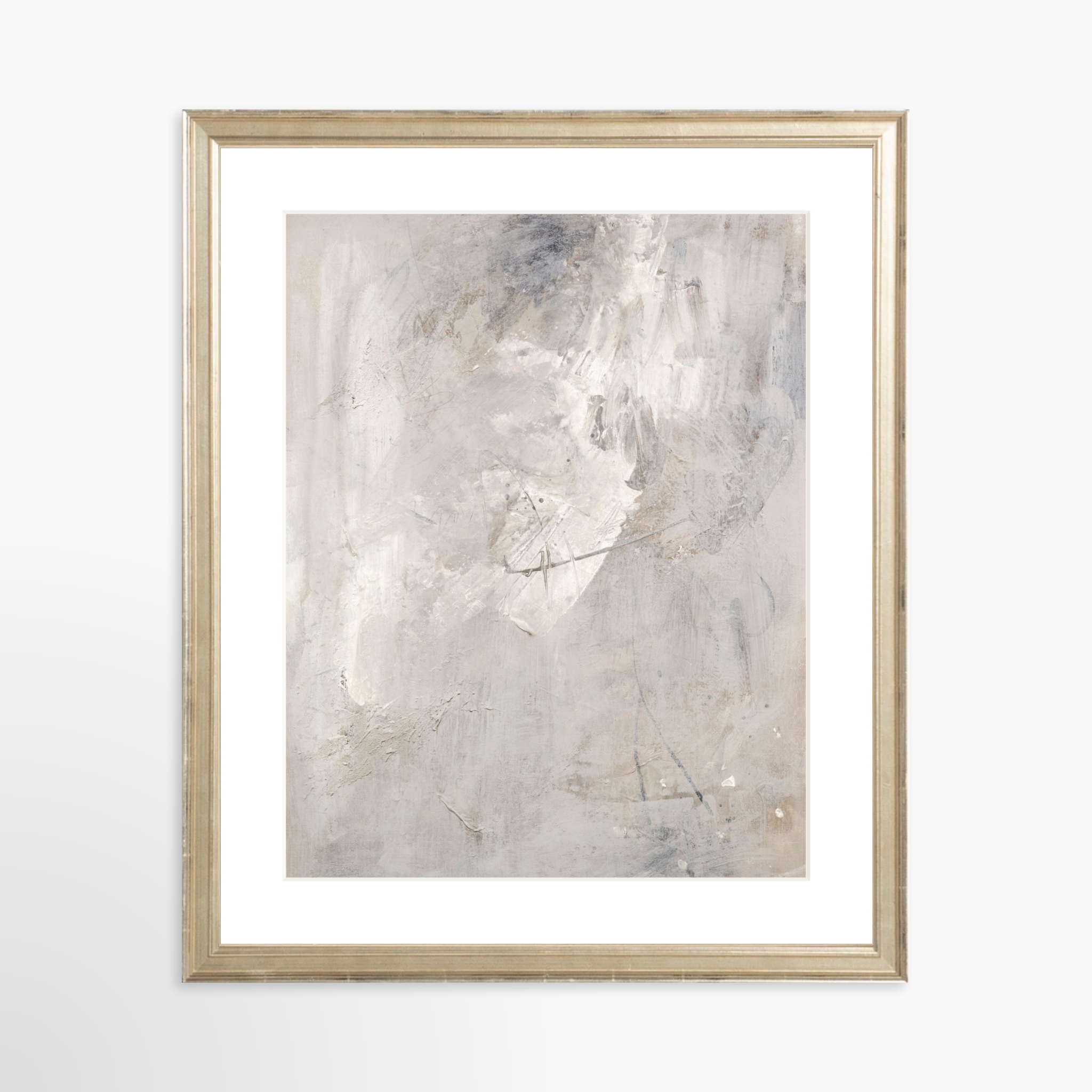 11x14 / Certificate Silver Frame + White Mat