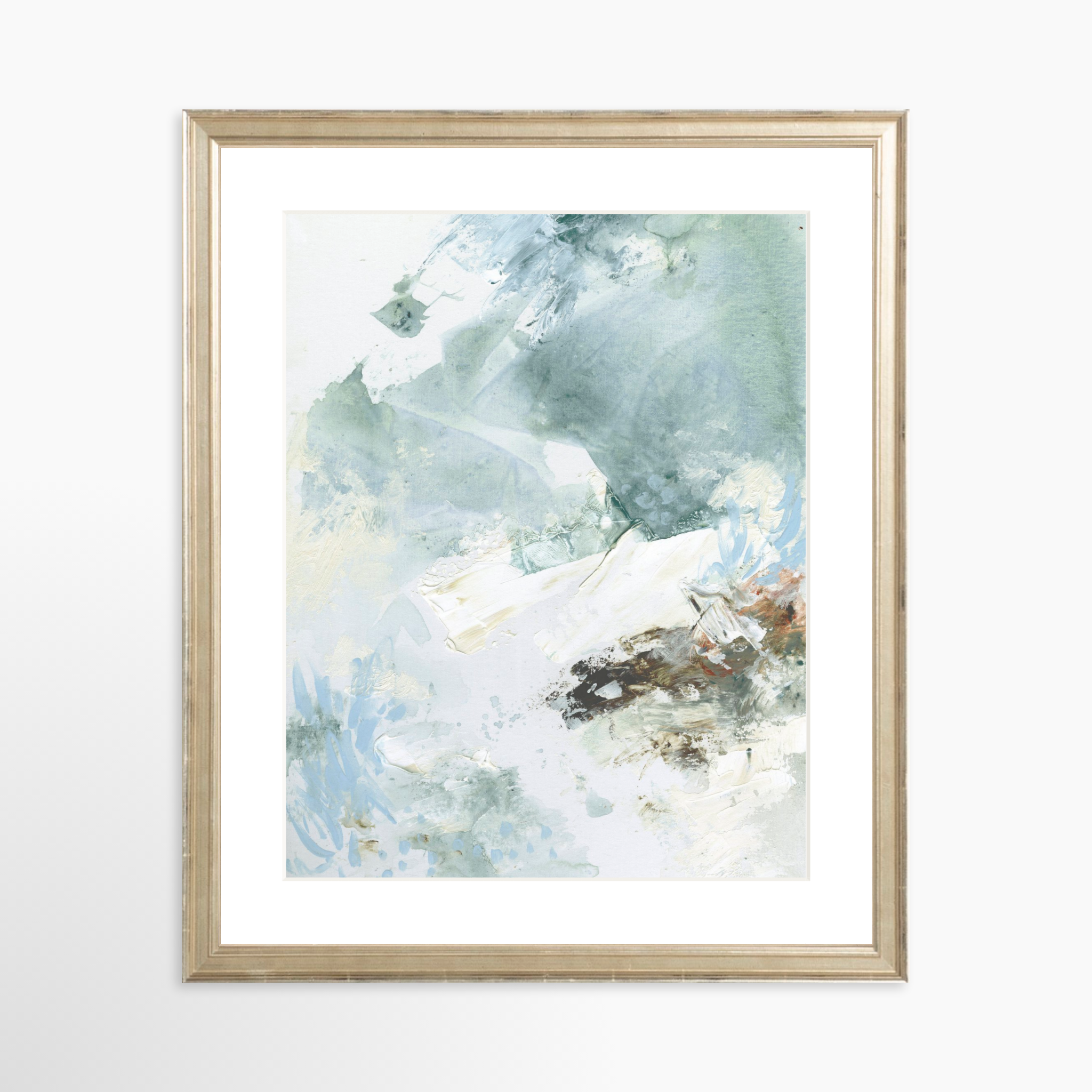 11x14 / Certificate Silver Frame + White Mat