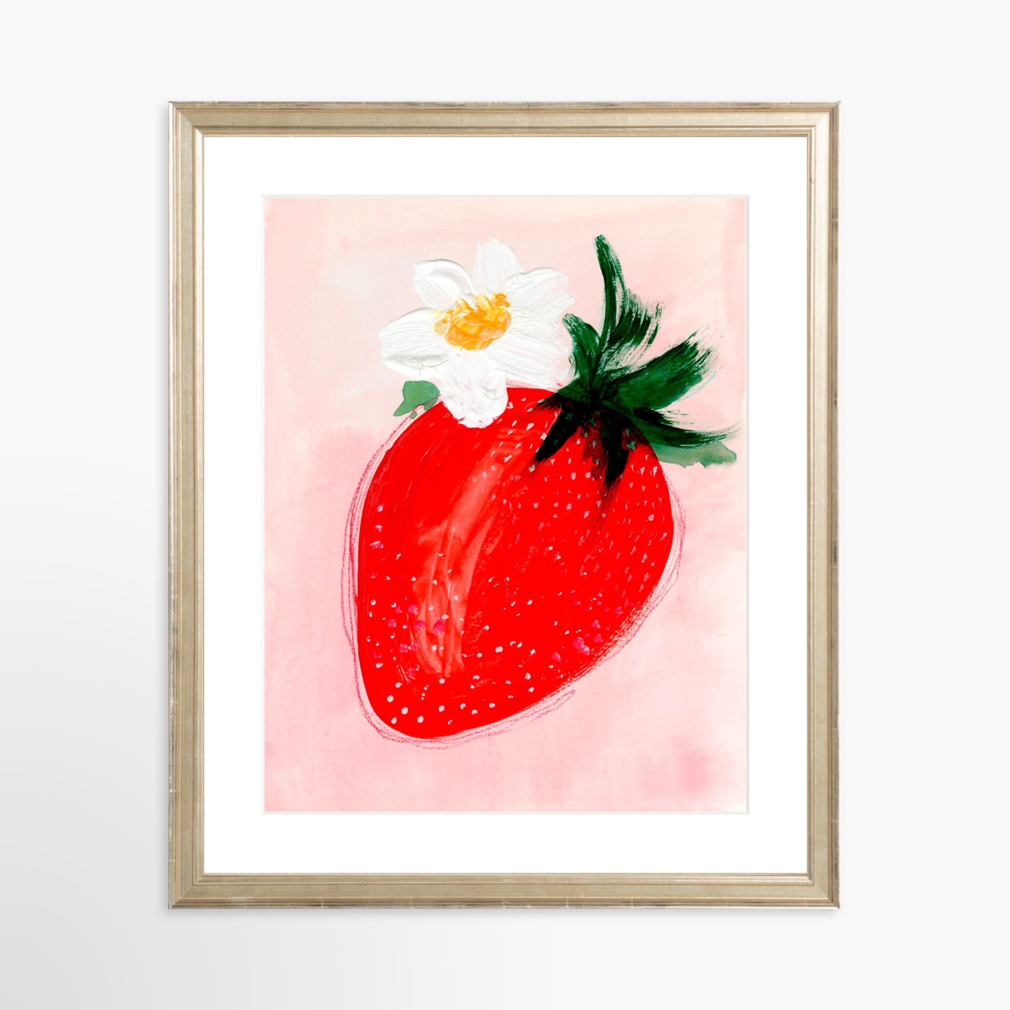 11x14 / Certificate Silver Frame + White Mat