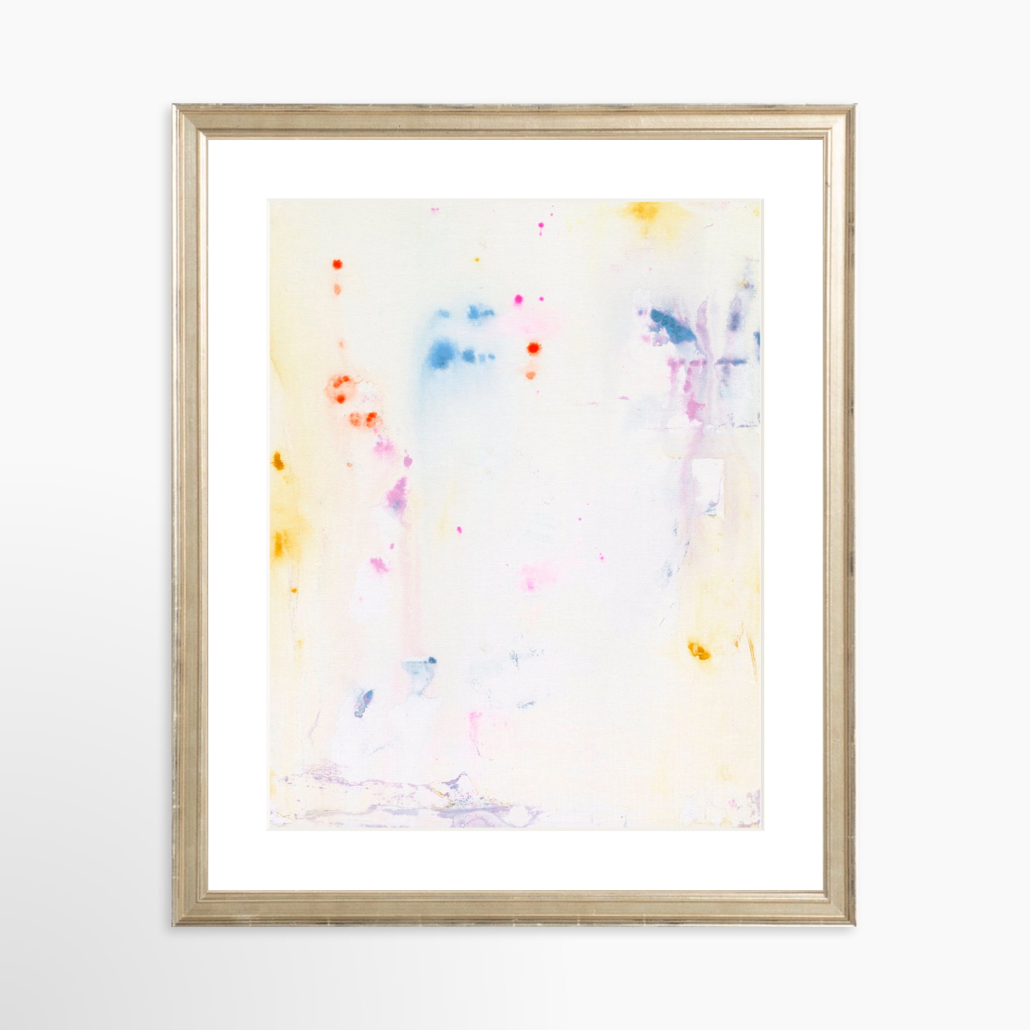 11x14 / Certificate Silver Frame + White Mat