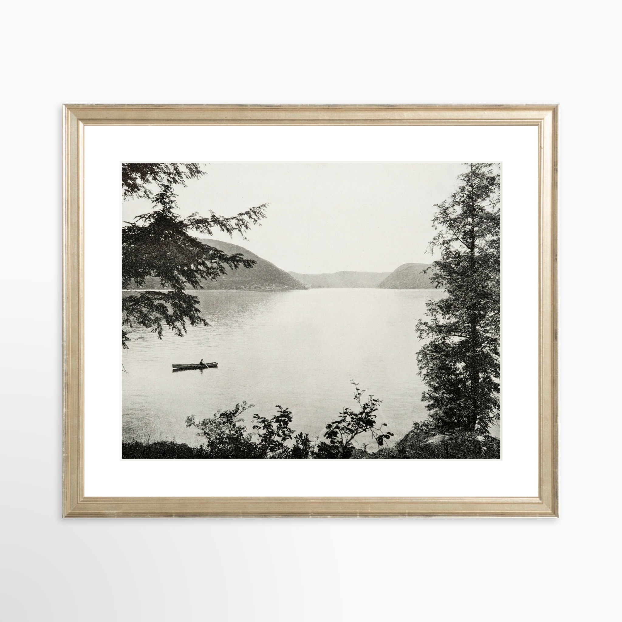 14x11 / Certificate Silver Frame + White Mat