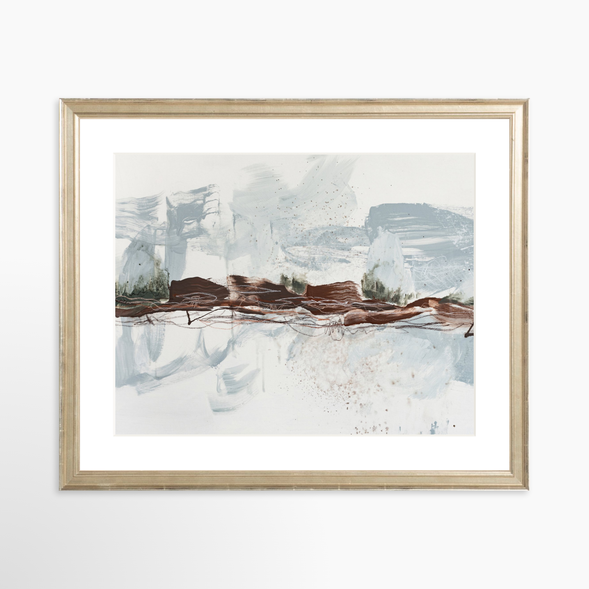 14x11 / Certificate Silver Frame + White Mat