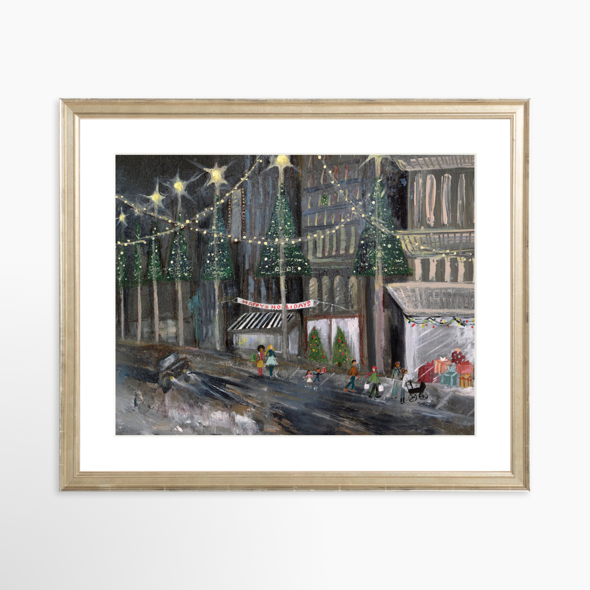 14x11 / Certificate Silver Frame + White Mat