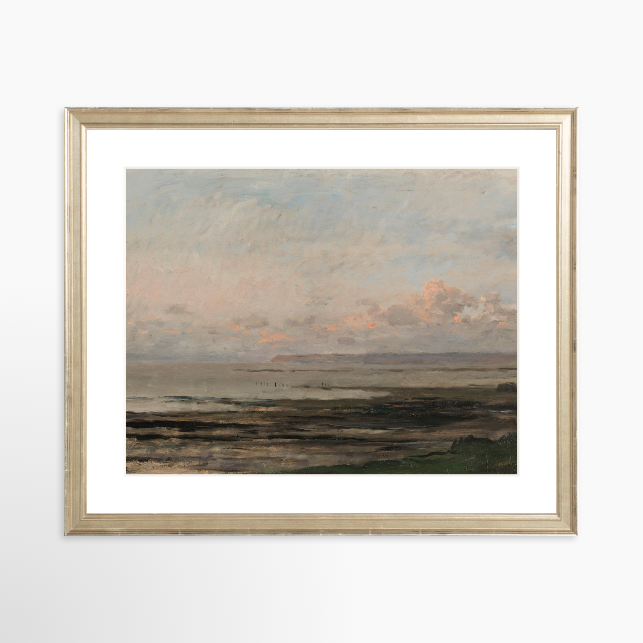 14x11 / Certificate Silver Frame + White Mat