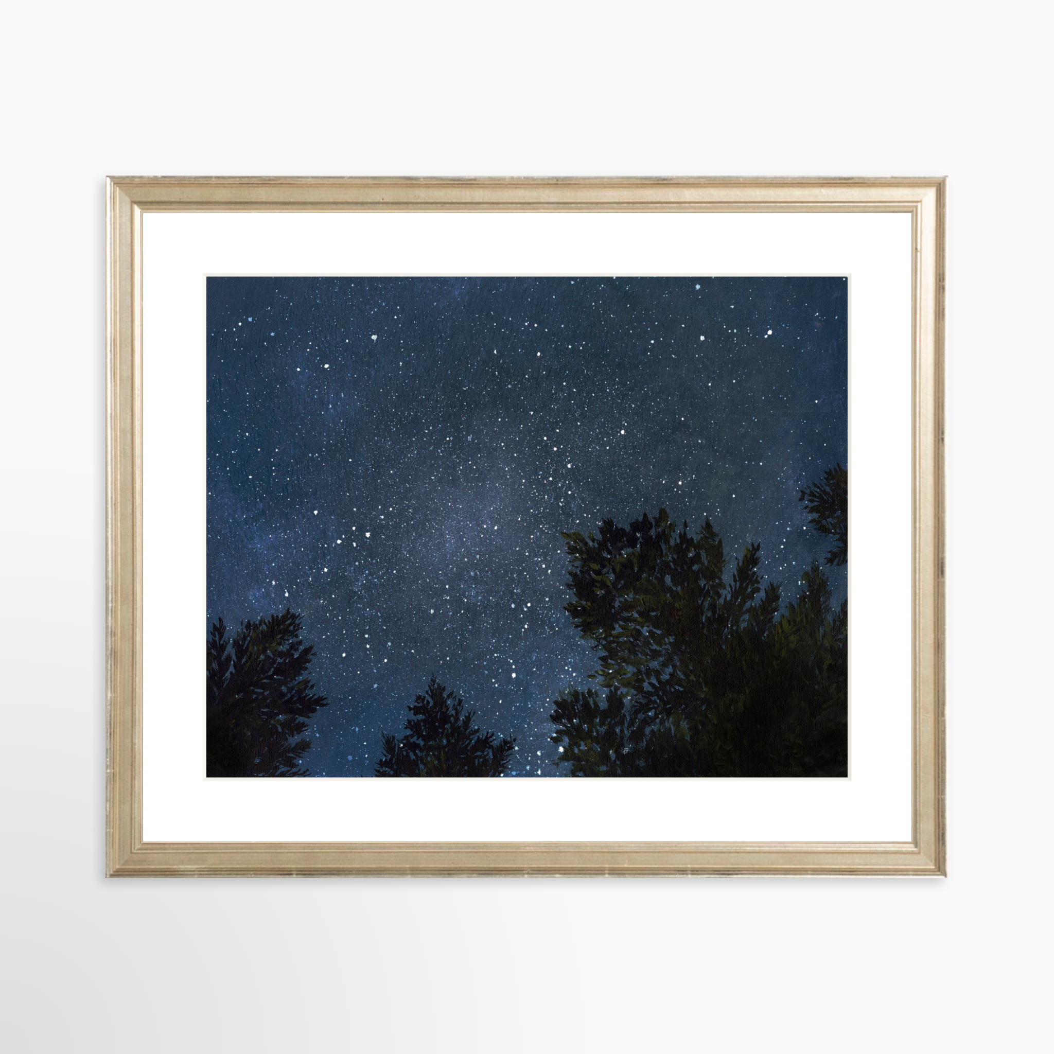 14x11 / Certificate Silver Frame + White Mat