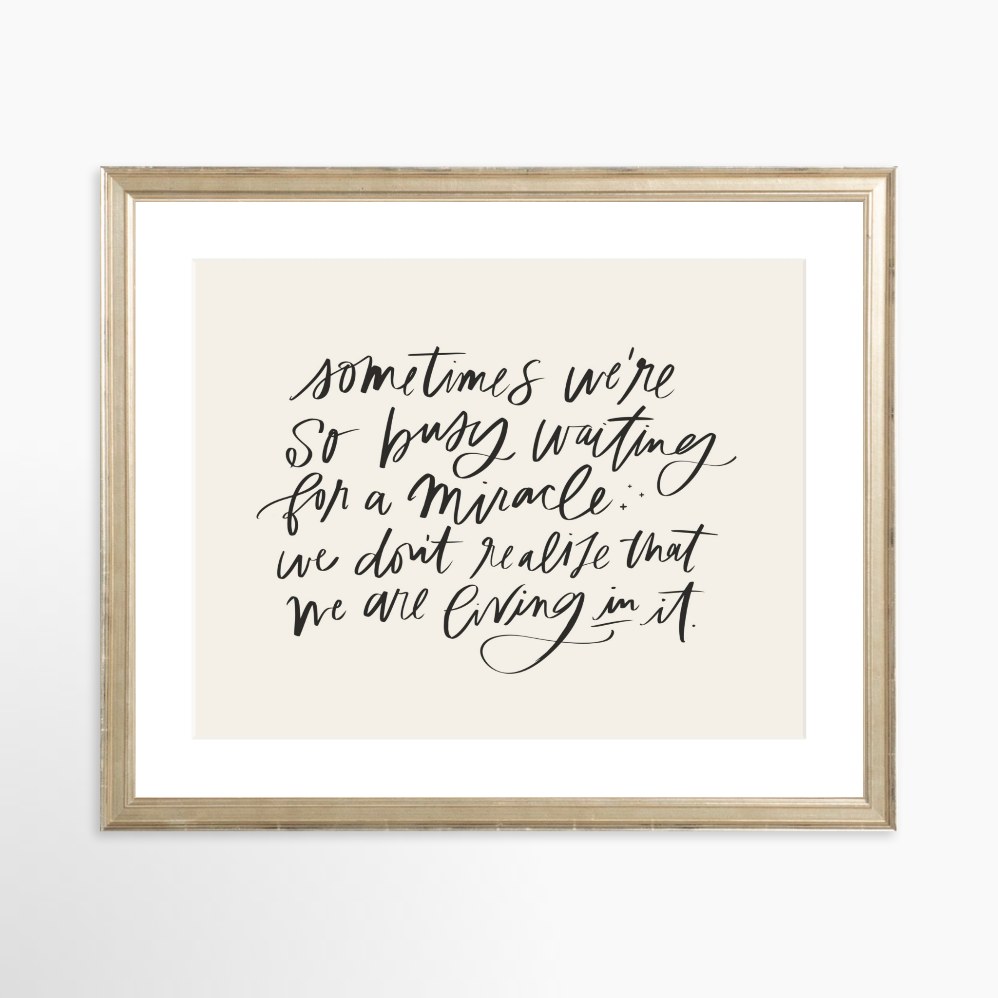 14x11 / Certificate Silver Frame + White Mat