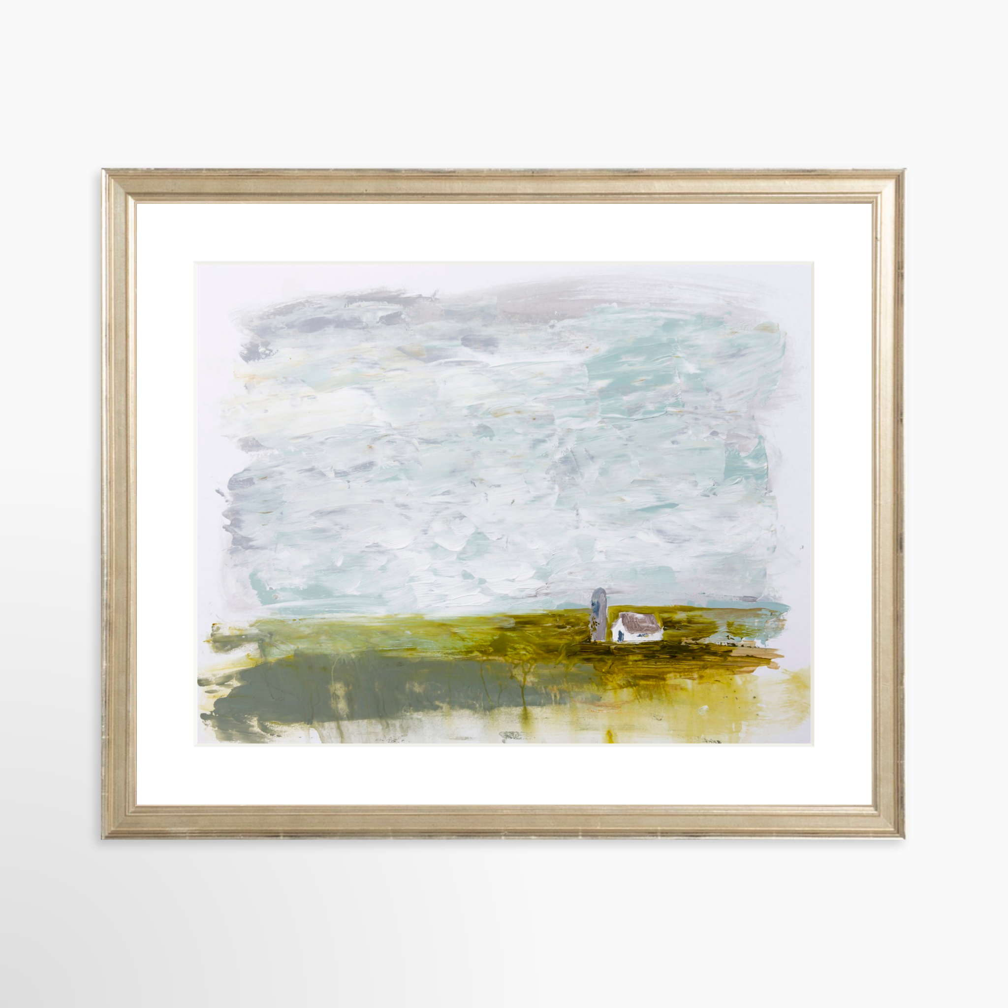 14x11 / Certificate Silver Frame + White Mat