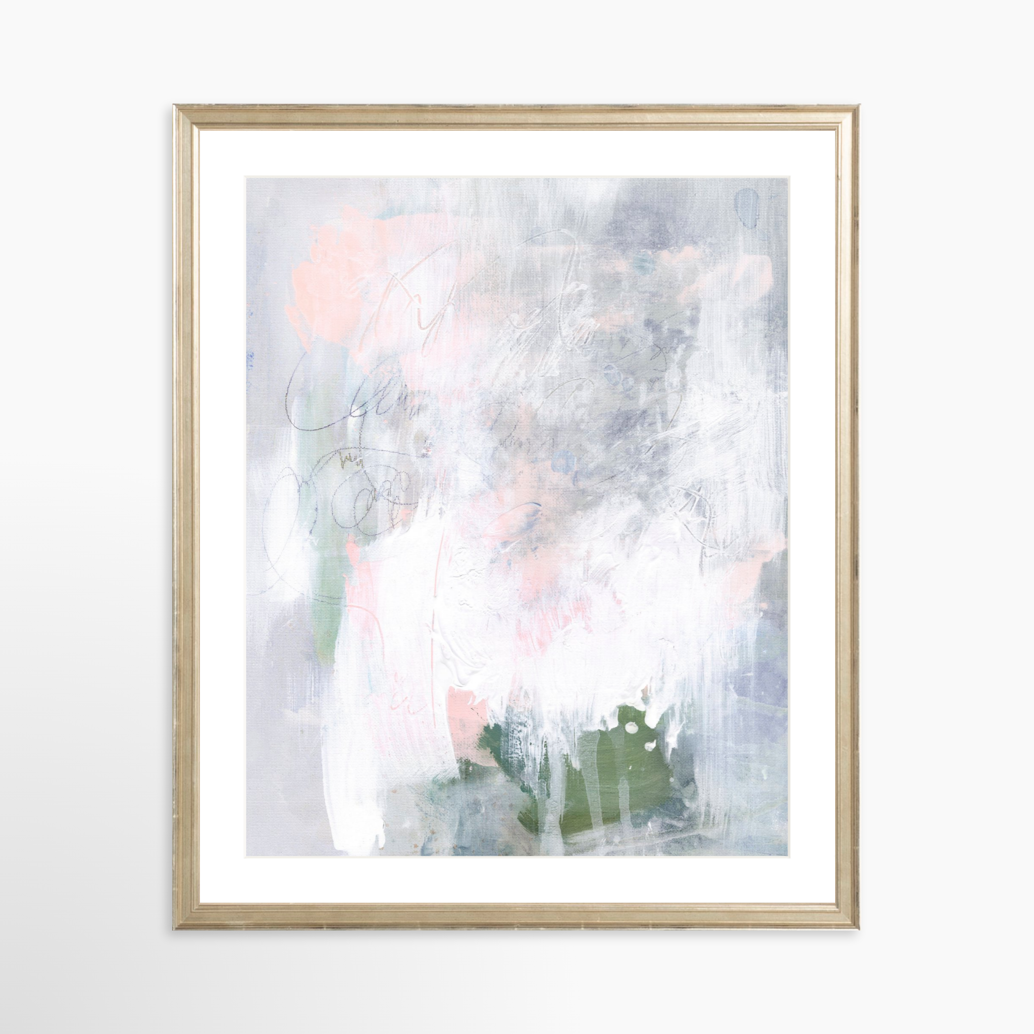 16x20 / Certificate Silver Frame + White Mat