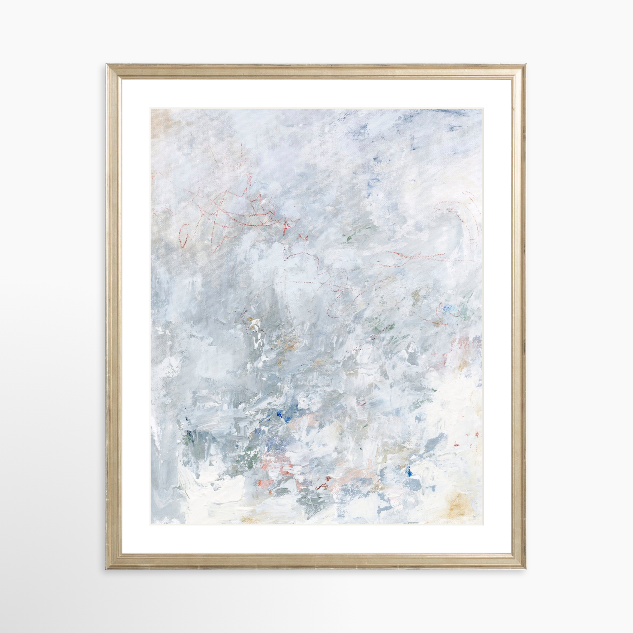 16x20 / Certificate Silver Frame + White Mat