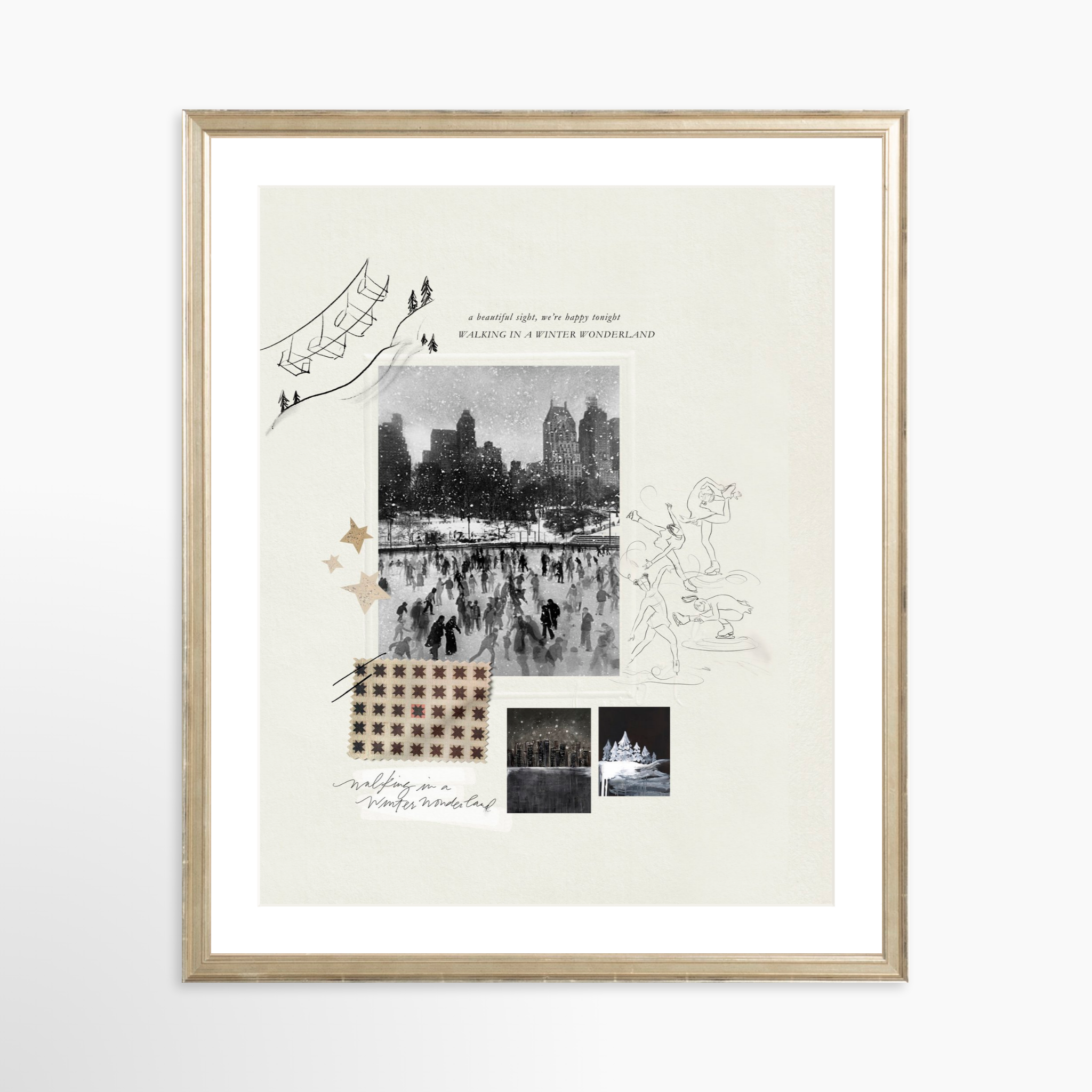 16x20 / Certificate Silver Frame + White Mat