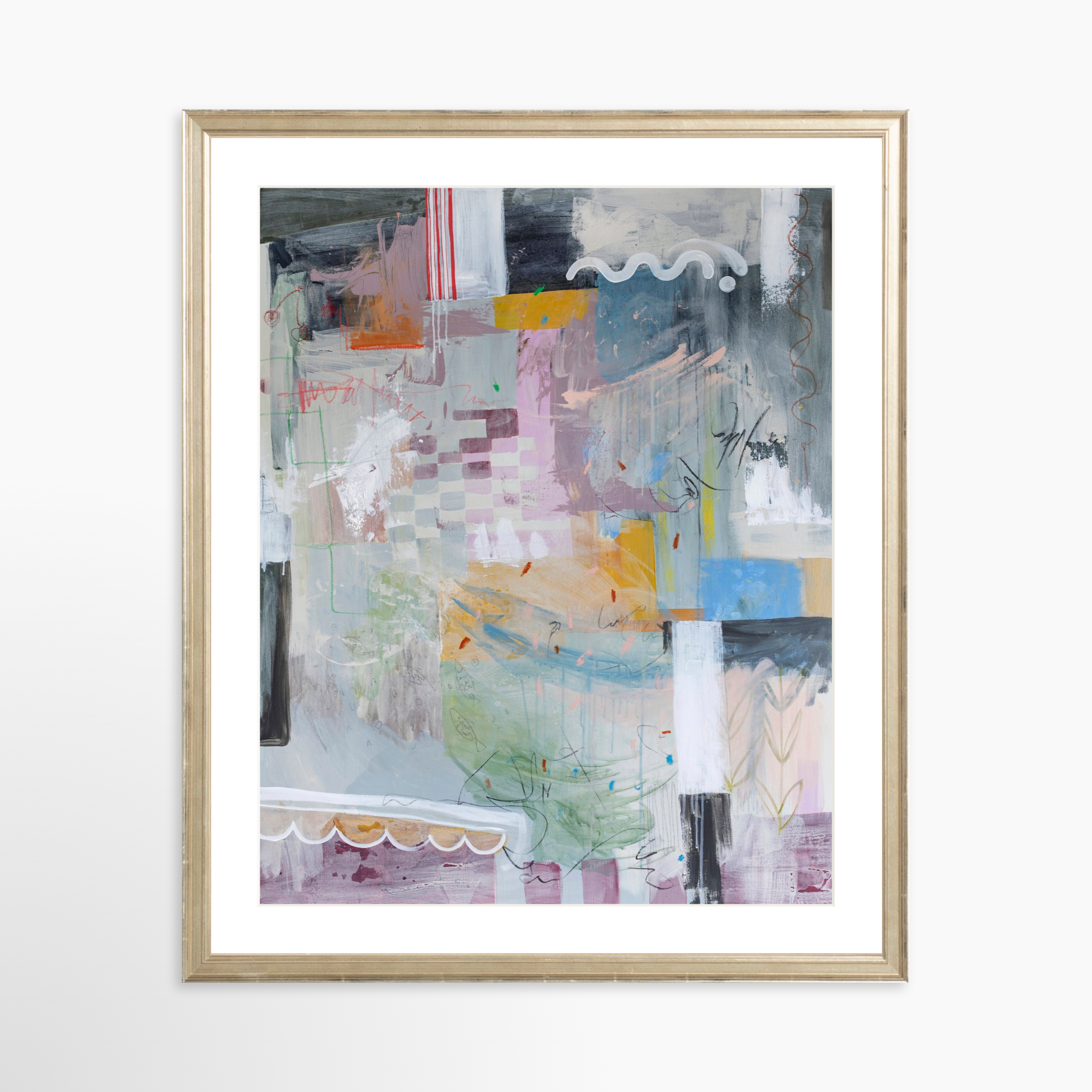 16x20 / Certificate Silver Frame + White Mat