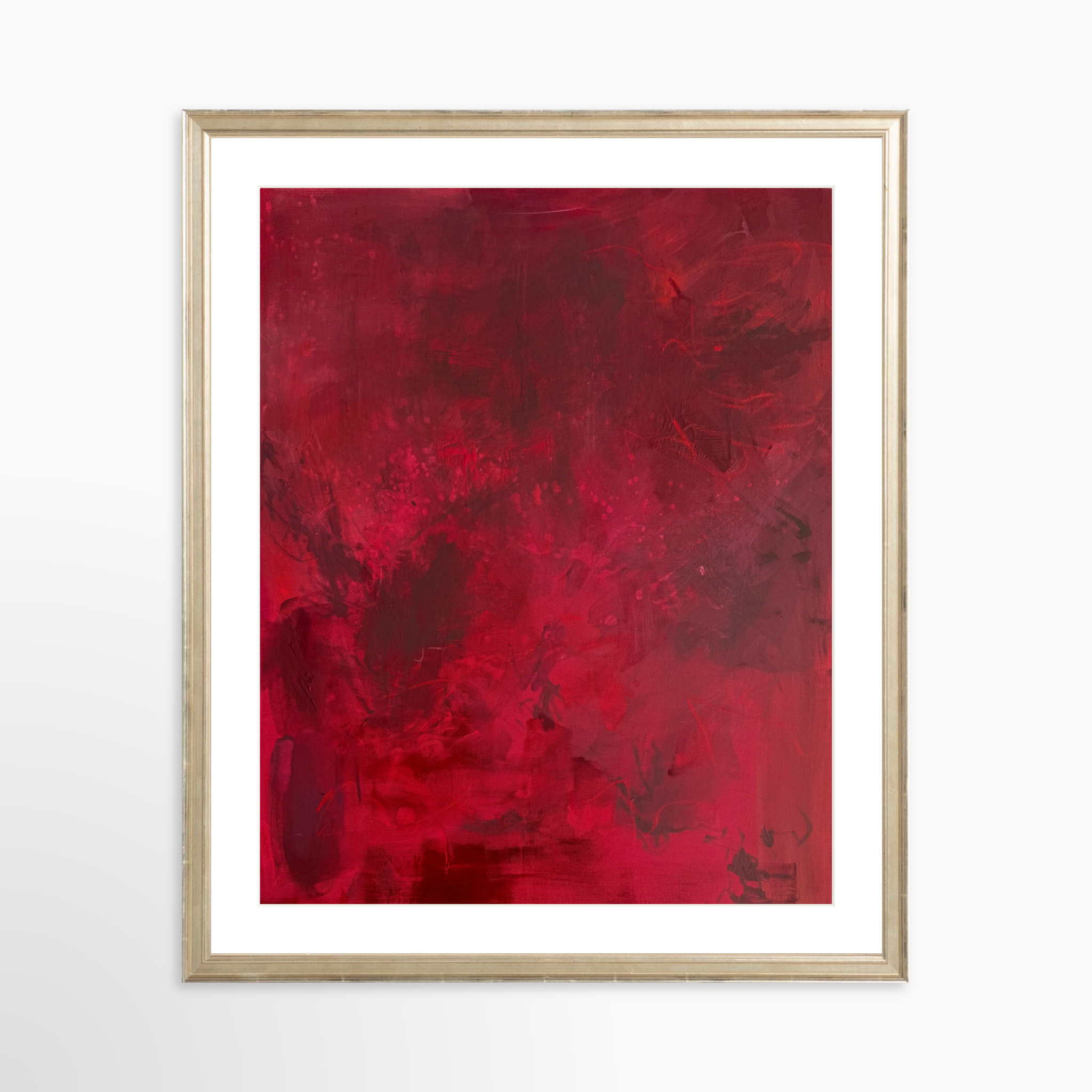 16x20 / Certificate Silver Frame + White Mat