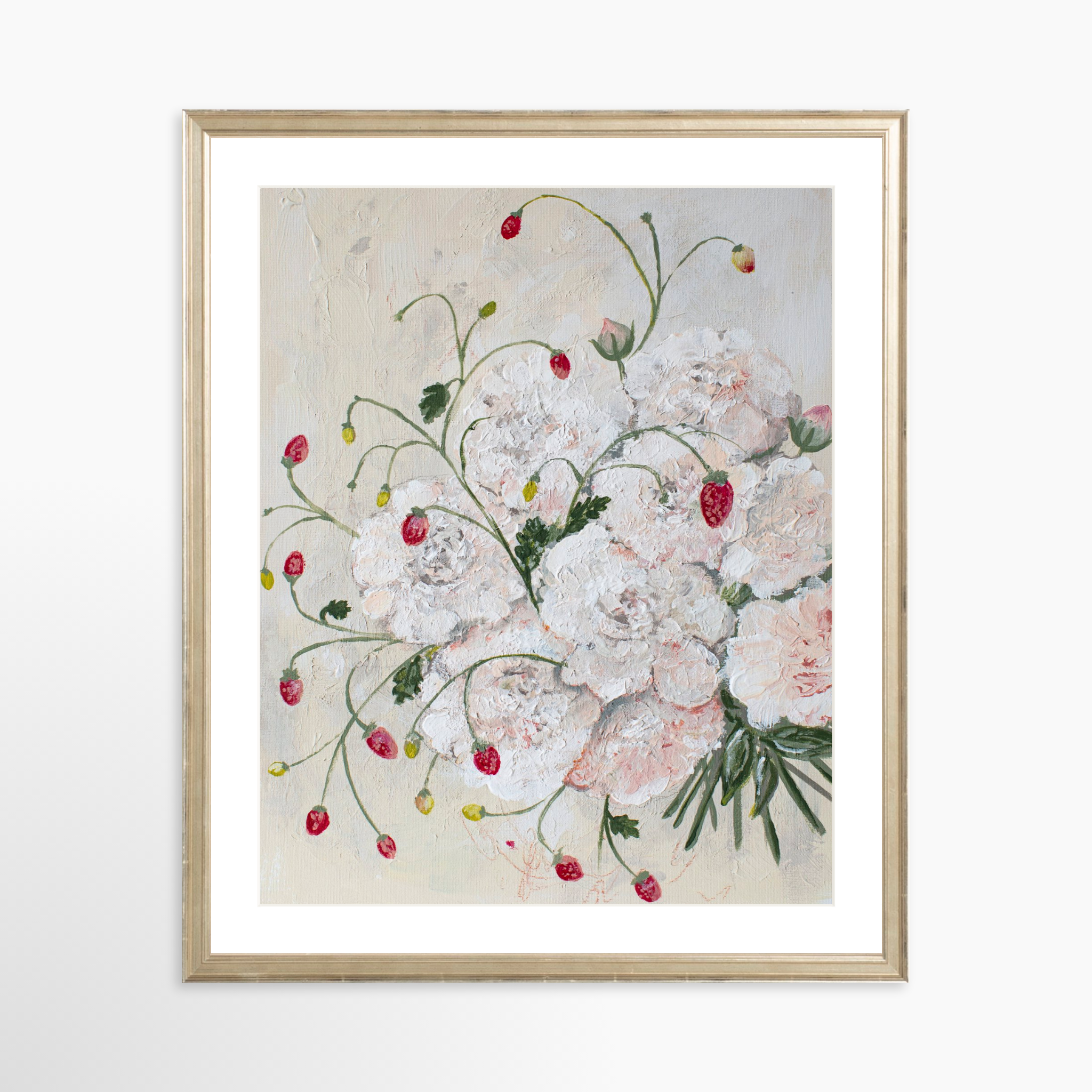 16x20 / Certificate Silver Frame + White Mat