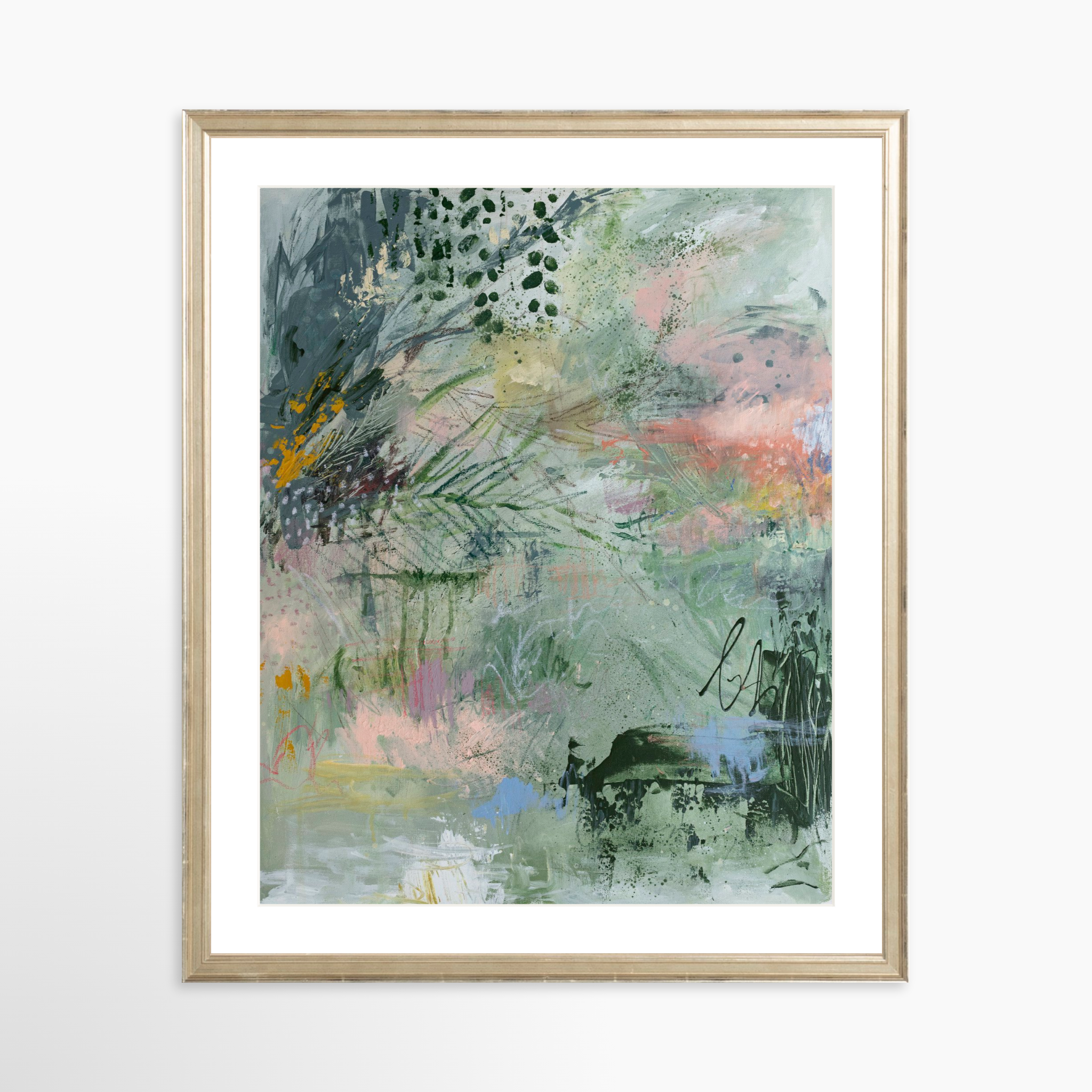 16x20 / Certificate Silver Frame + White Mat