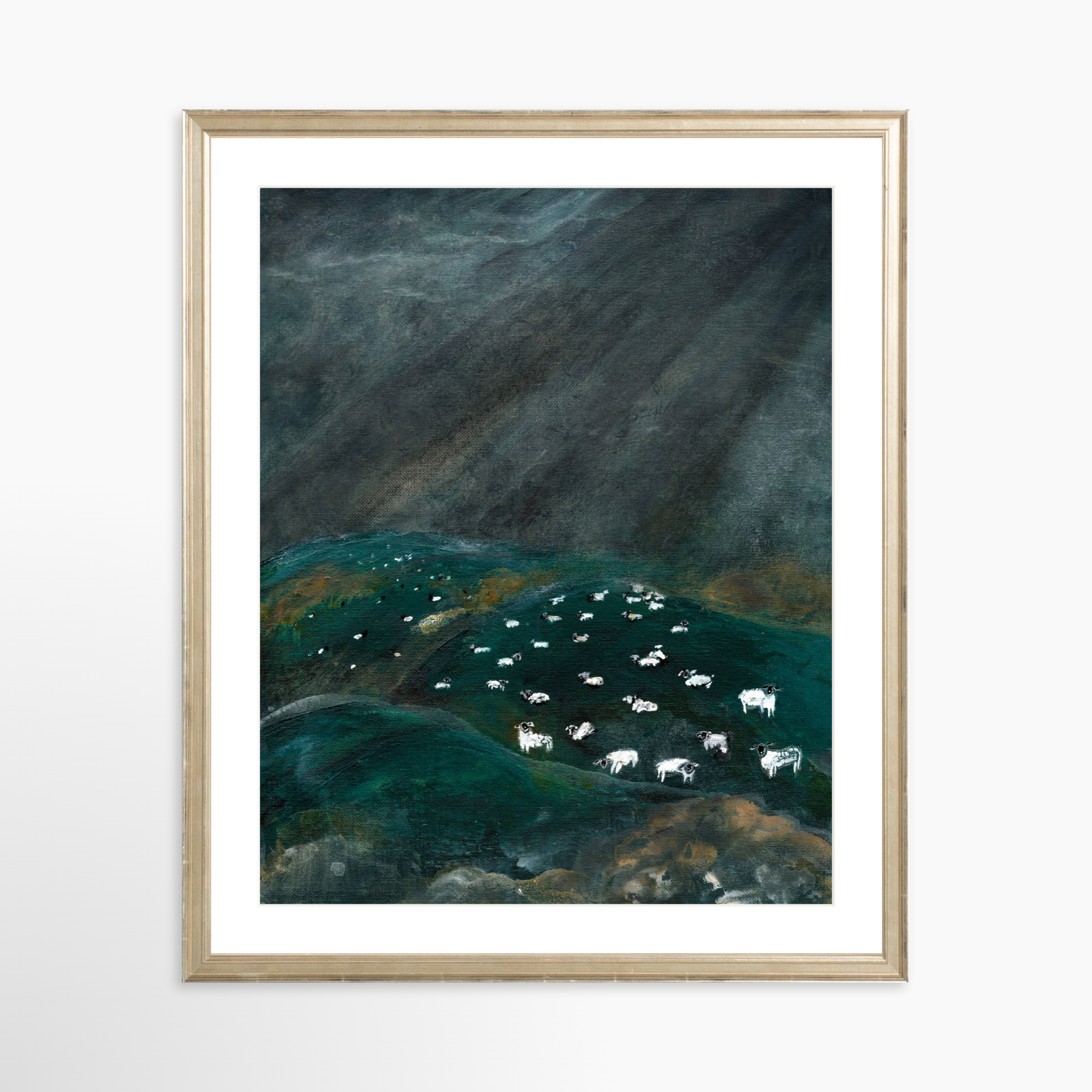 16x20 / Certificate Silver Frame + White Mat