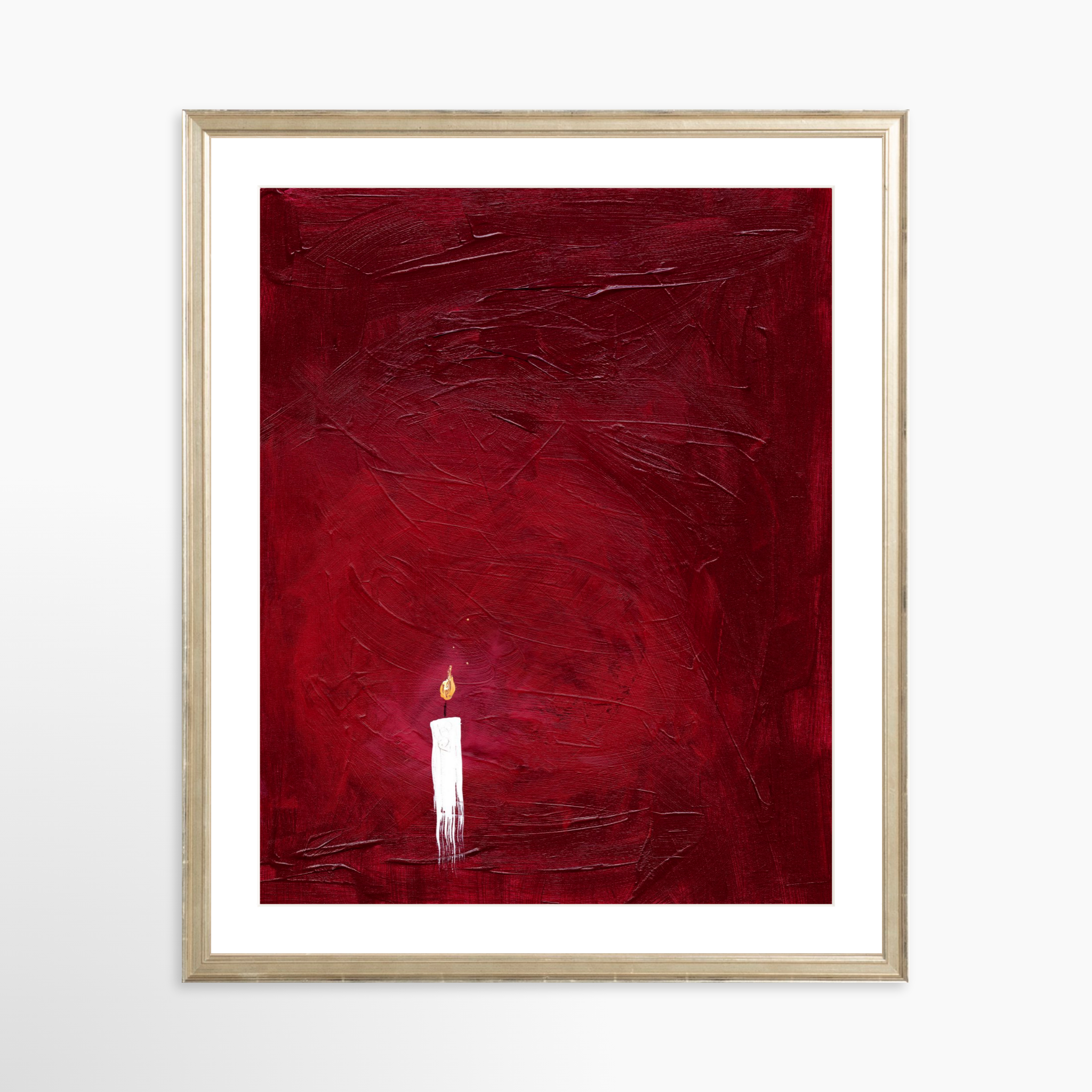 16x20 / Certificate Silver Frame + White Mat