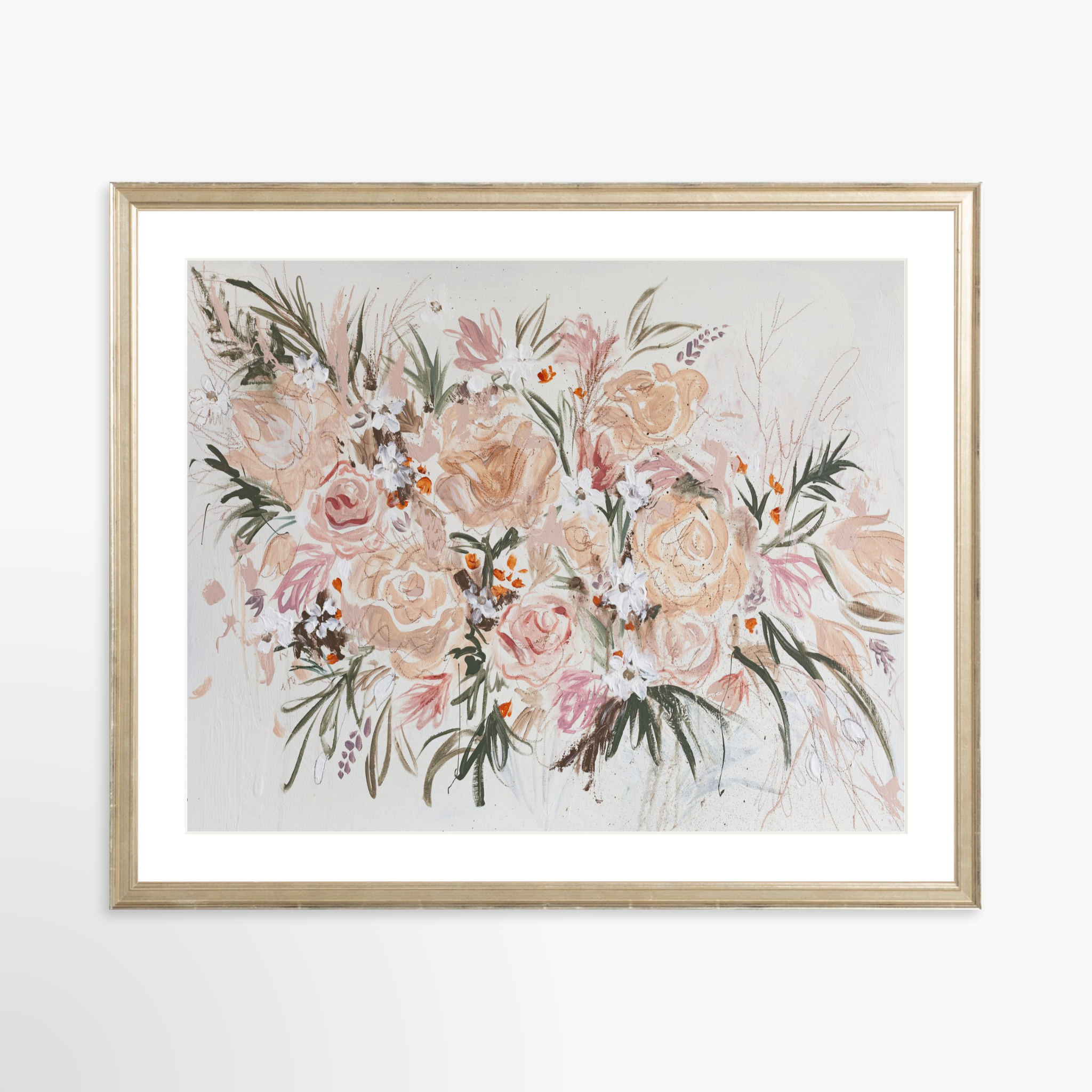 20x16 / Certificate Silver Frame + White Mat