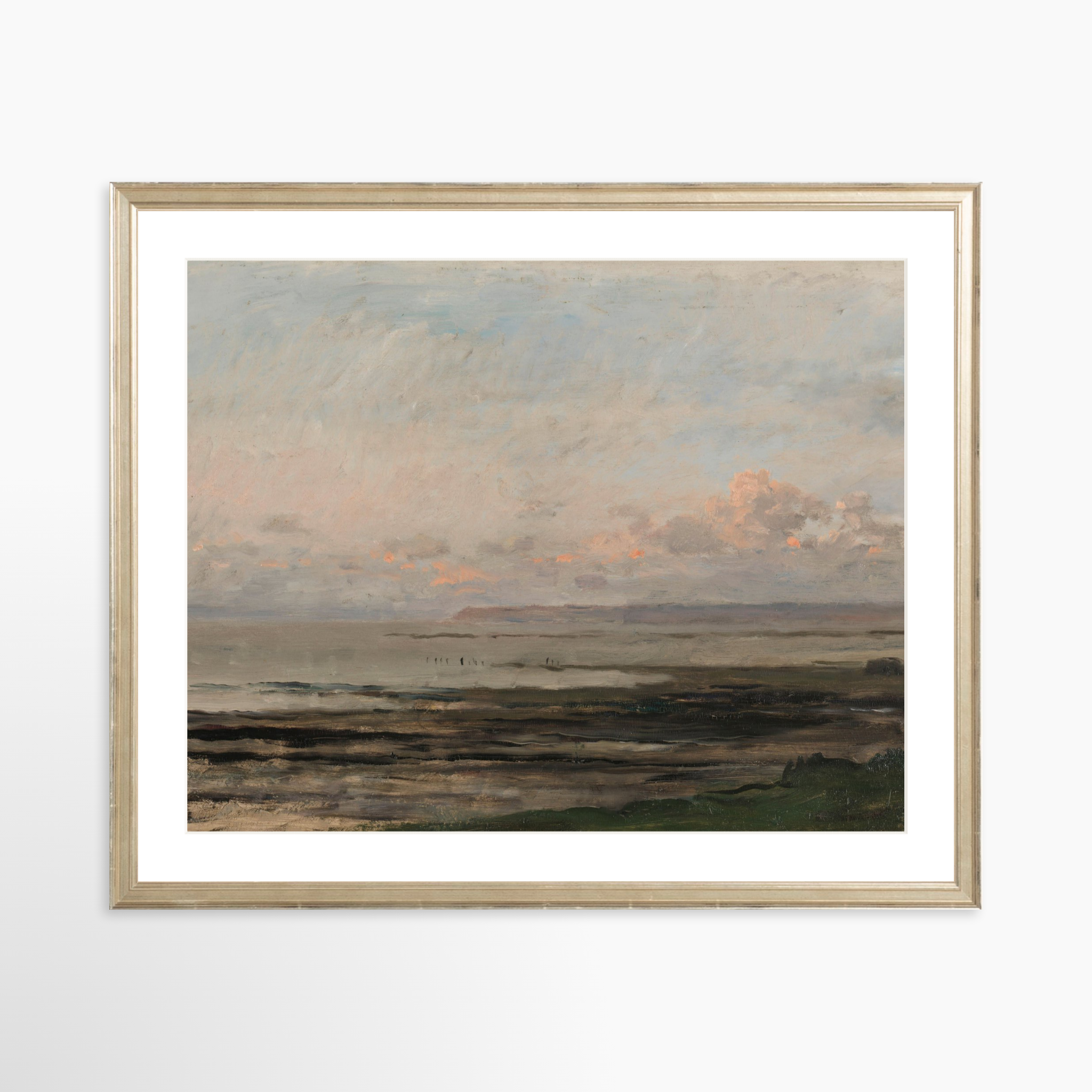 20x16 / Certificate Silver Frame + White Mat