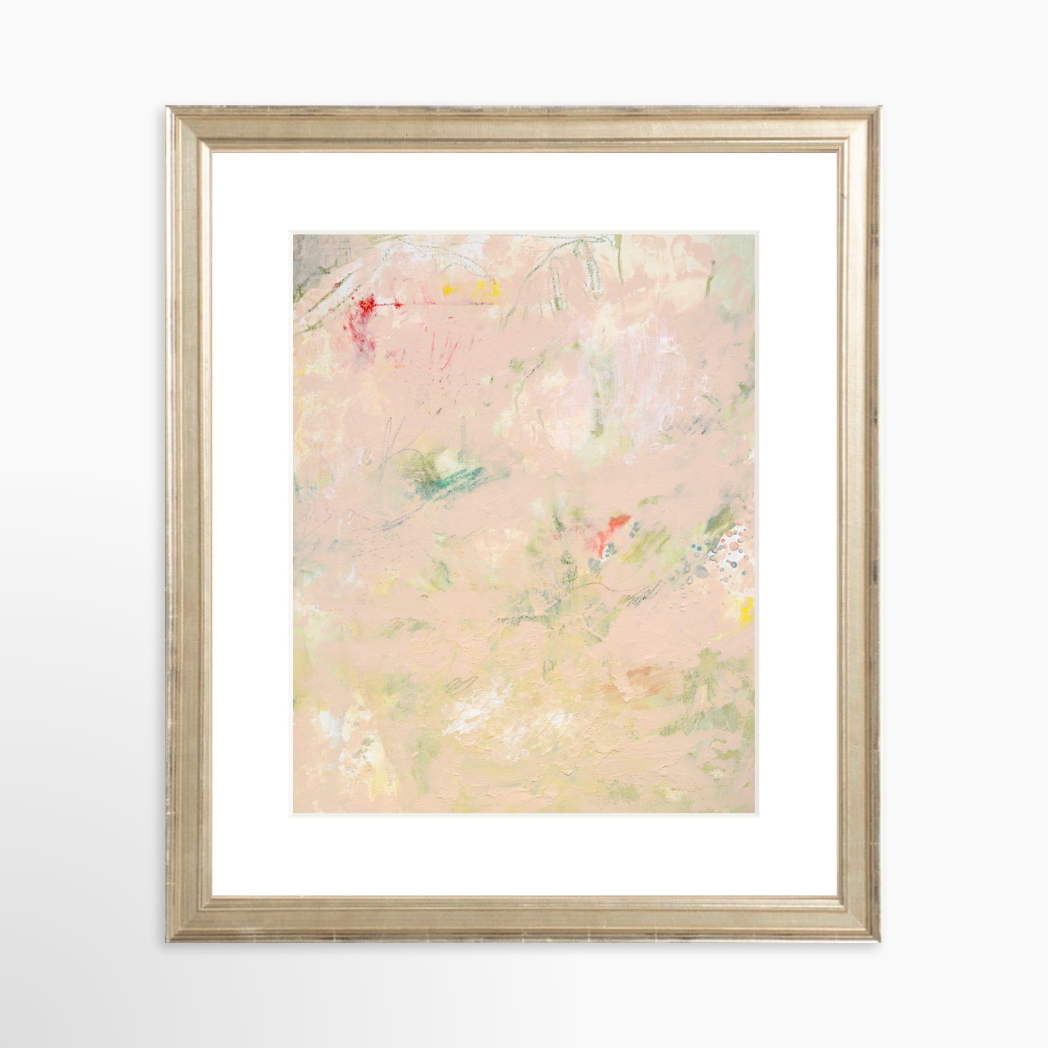 8x10 / Certificate Silver Frame + White Mat