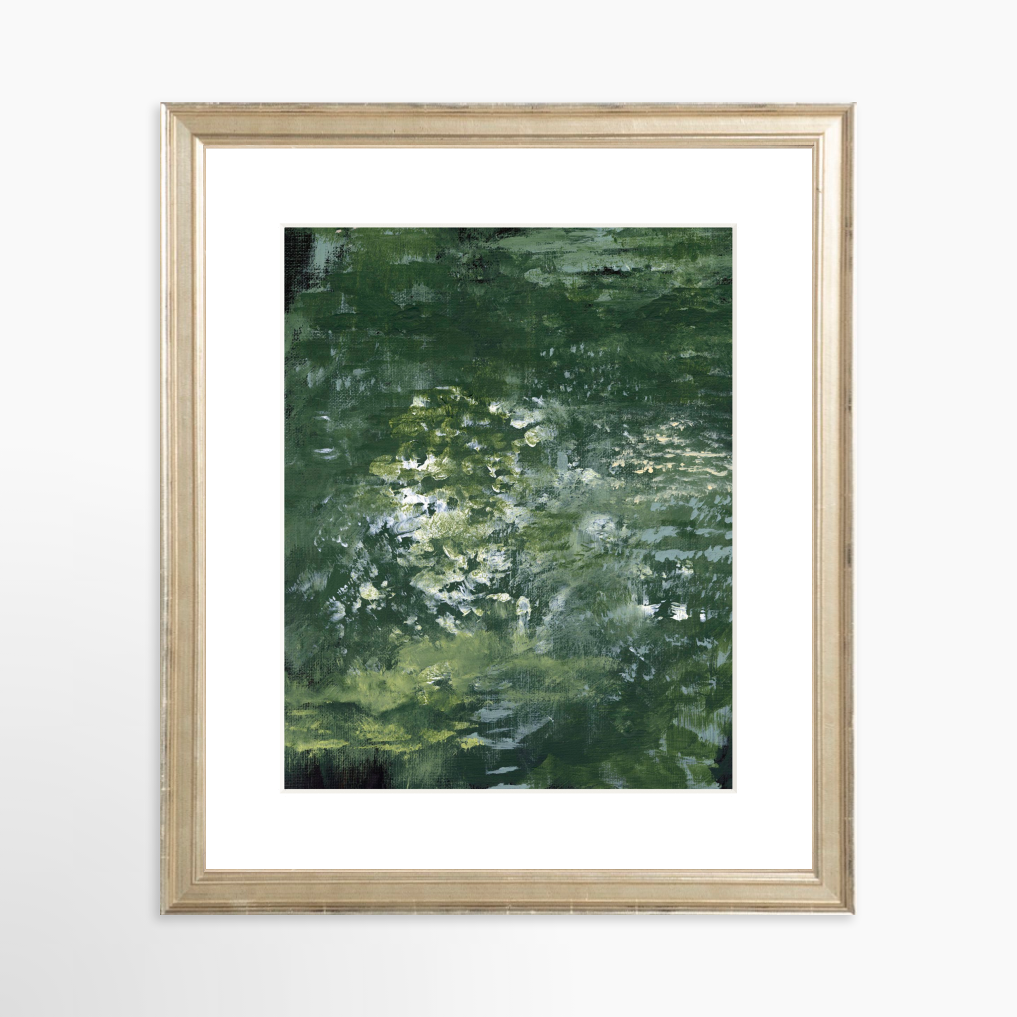 8x10 / Certificate Silver Frame + White Mat