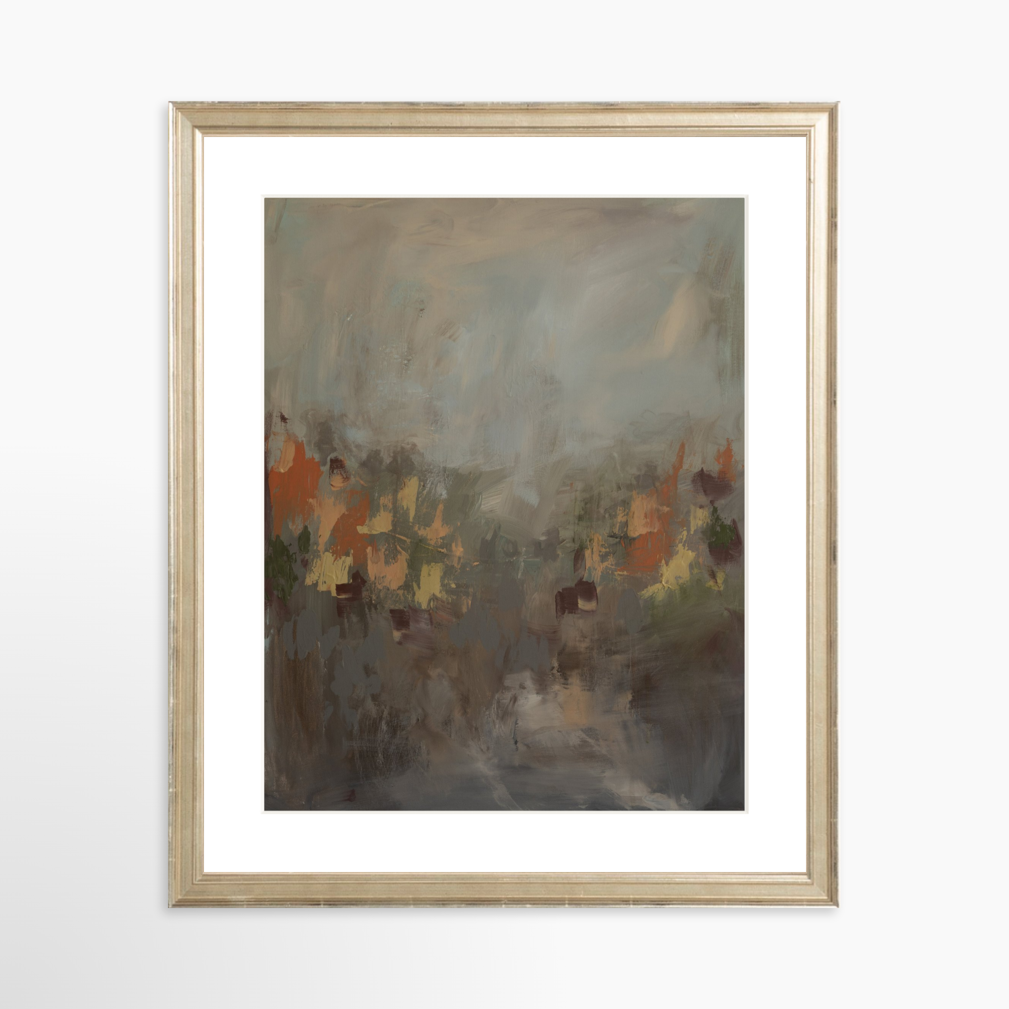 11x14 / Certificate Silver Frame + White Mat