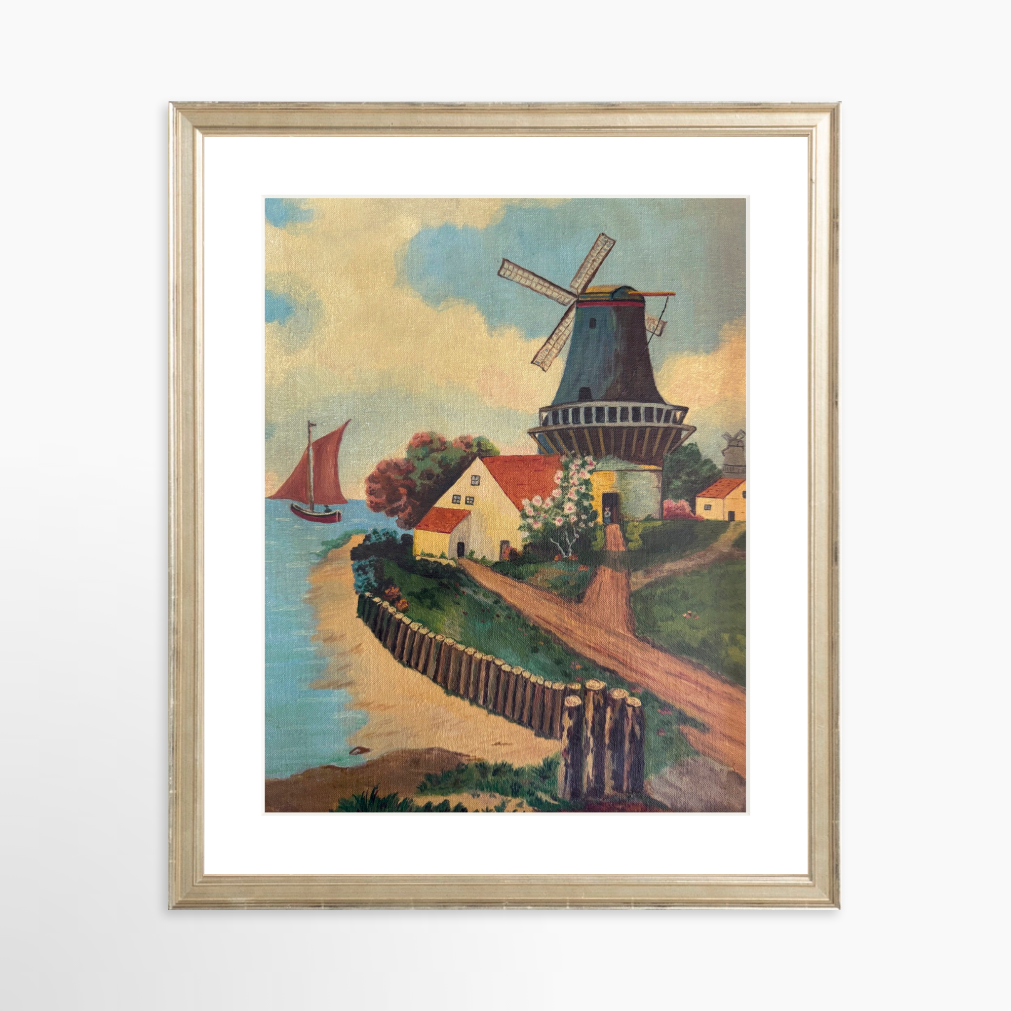 11x14 / Certificate Silver Frame + White Mat