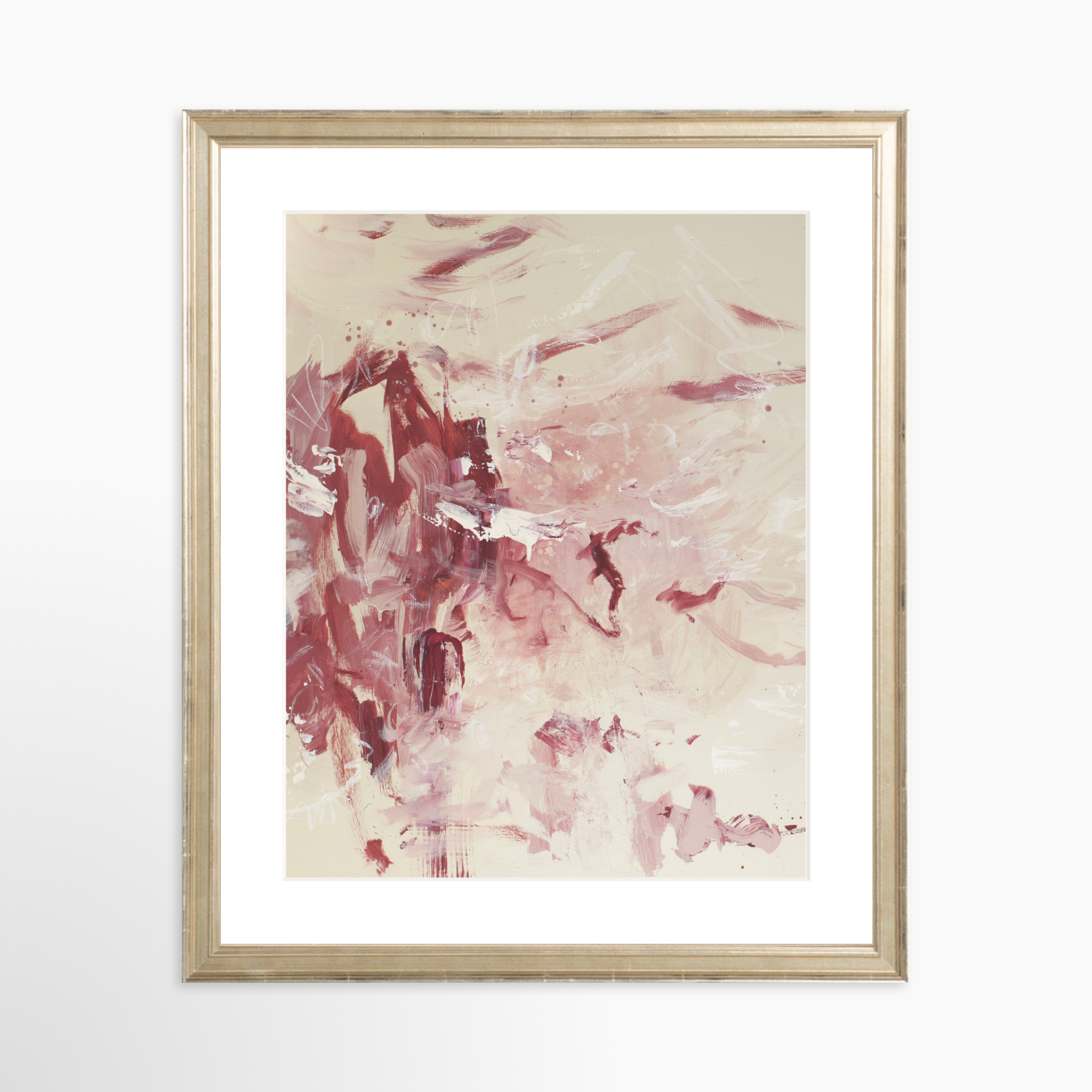 11x14 / Certificate Silver Frame + White Mat