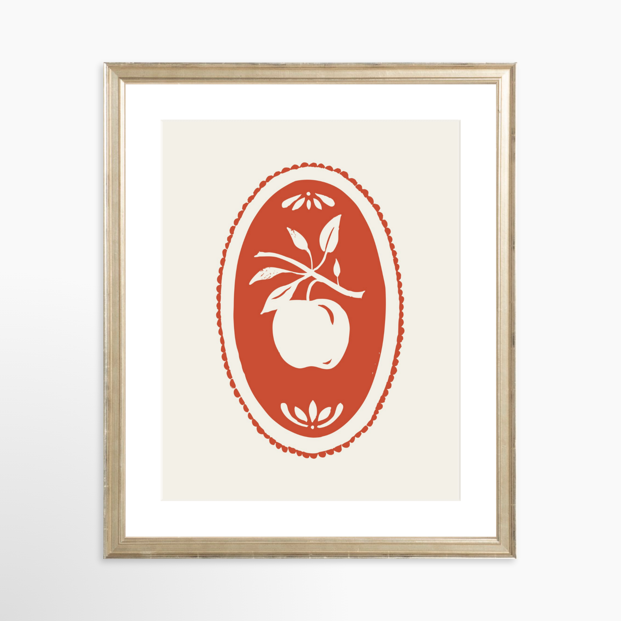 11x14 / Certificate Silver Frame + White Mat